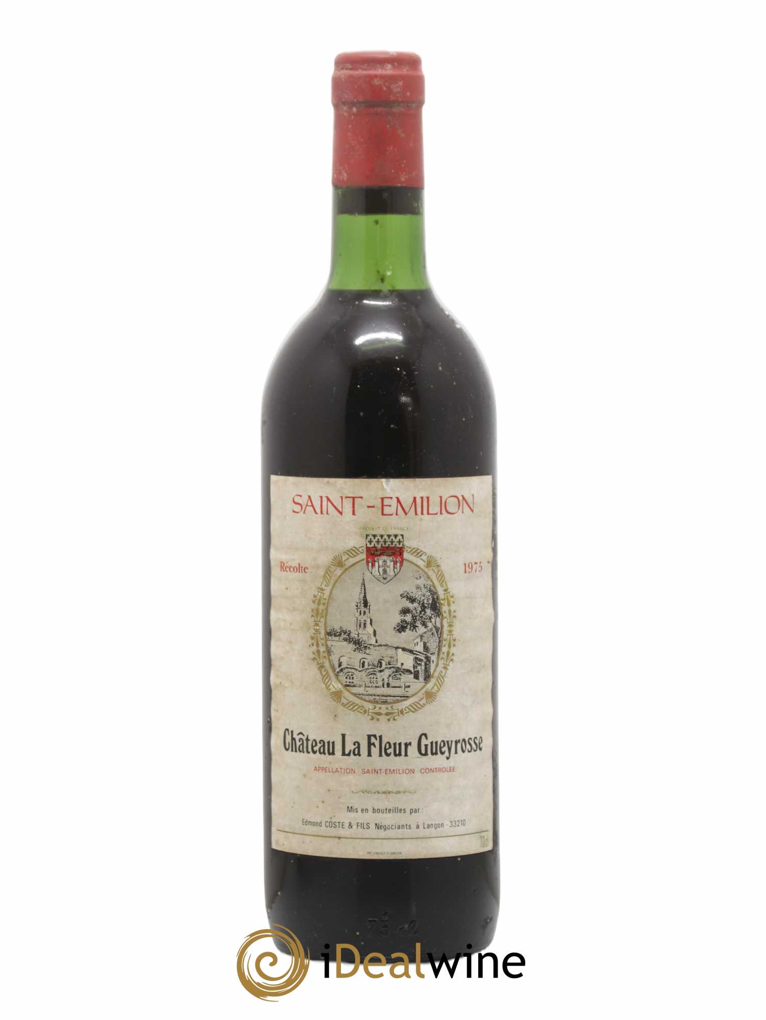 Saint-Émilion Grand Cru Château La Fleur Gueyrosse 1975 - Posten von 1 Flasche - 0