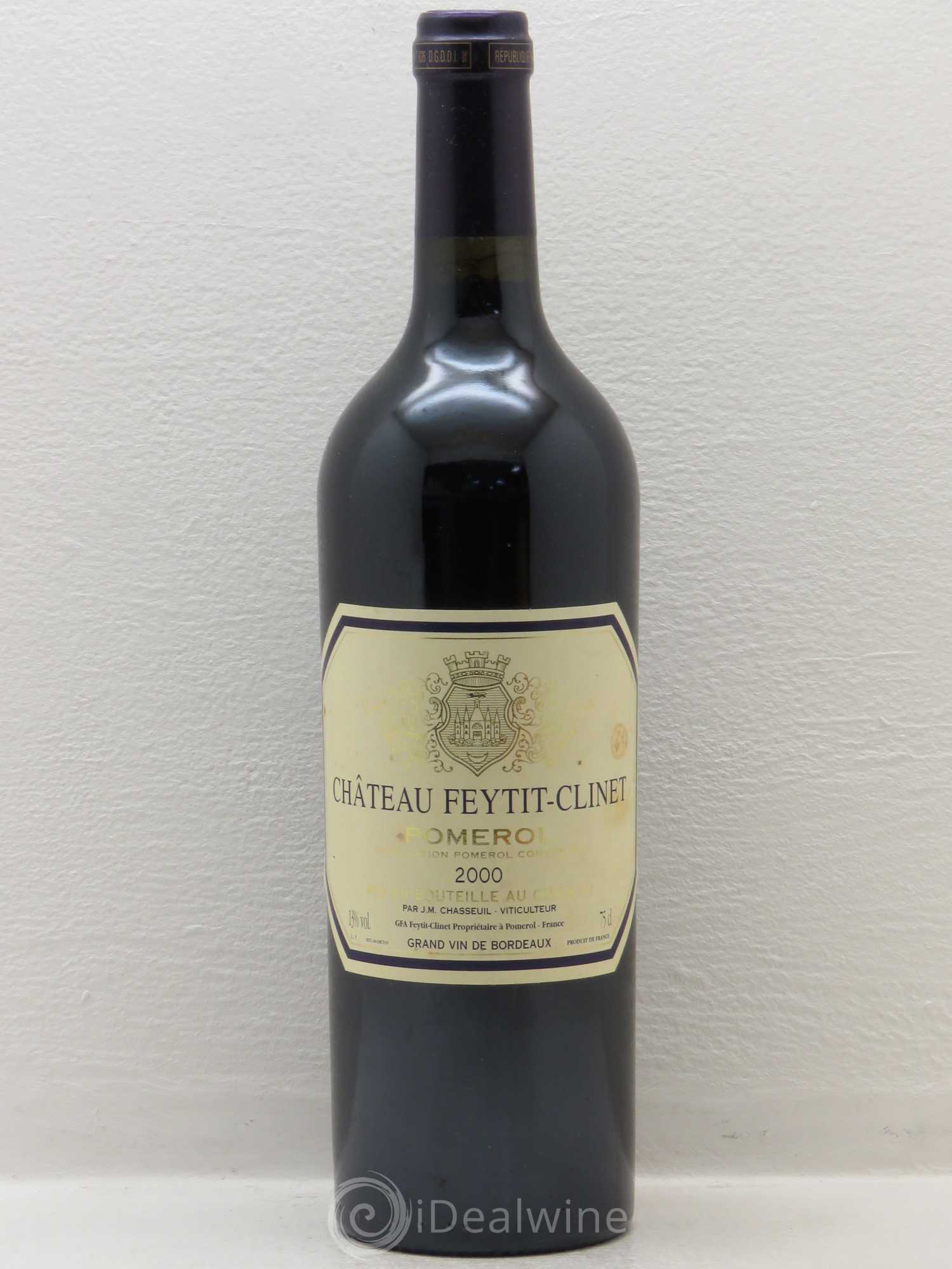 Château Feytit-Clinet 2000 - Lot de 1 bouteille - 0
