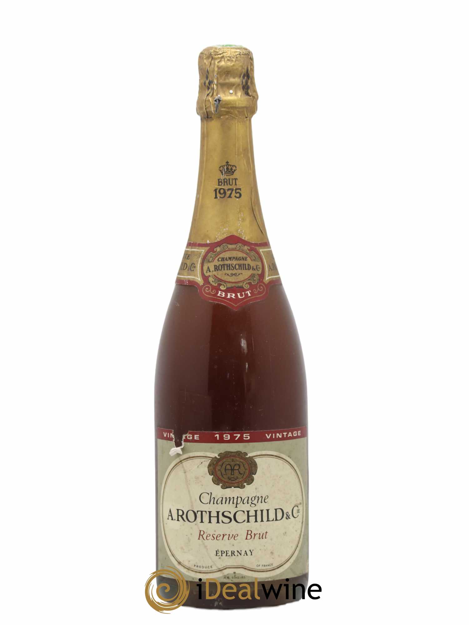 Brut Alfred Rothschild 1975 - Lot de 1 bouteille - 0
