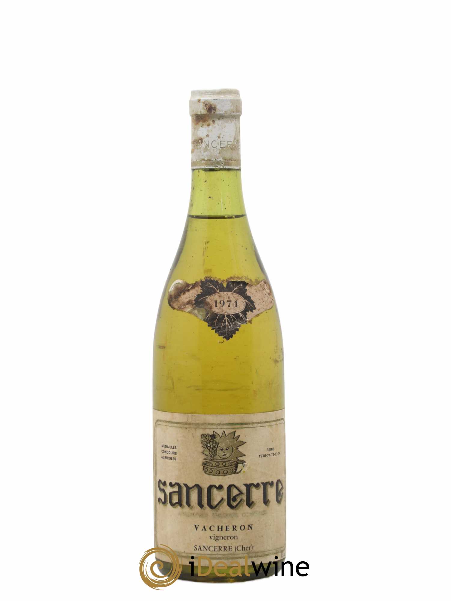 Sancerre Domaine Vacheron et Fils 1974 - Lot de 1 bouteille - 0