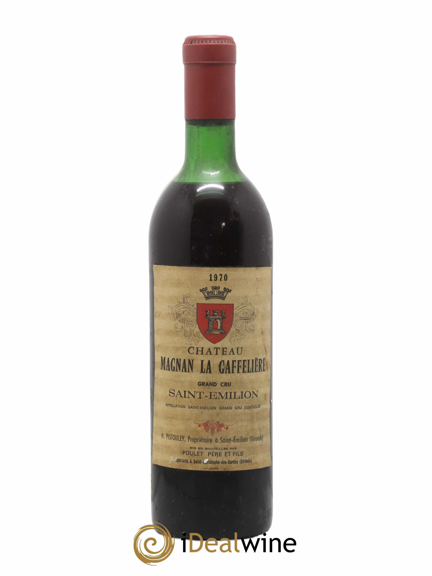 Château Magnan la Gaffelière 1970 - Lot de 1 bouteille - 0