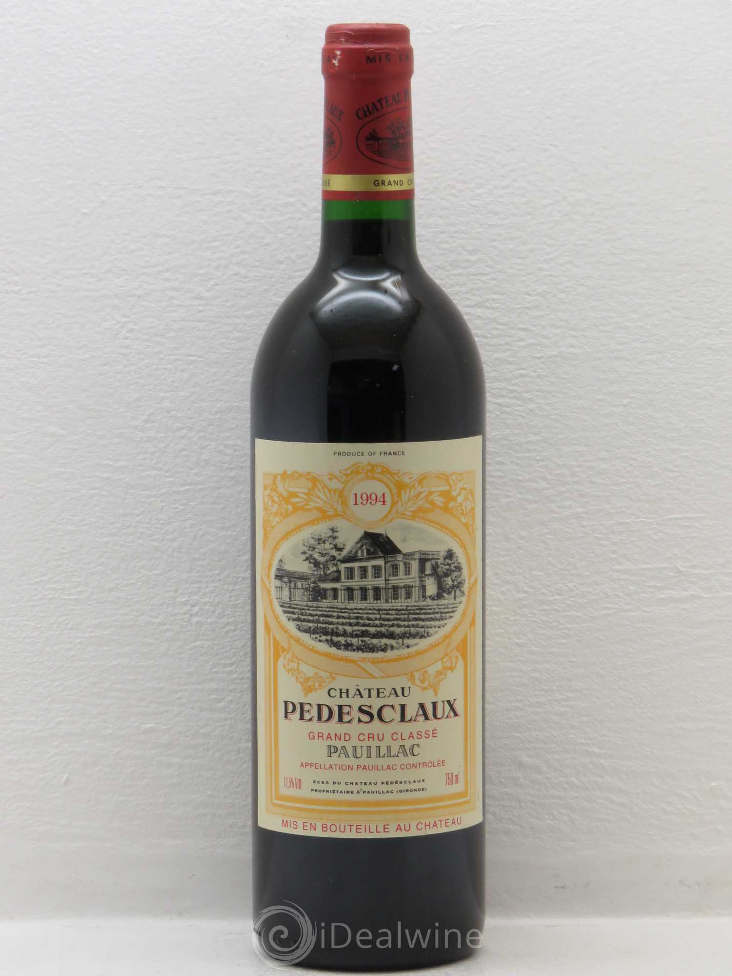 Château Pedesclaux 5ème Grand Cru Classé 1994 - Lot de 1 bouteille - 0