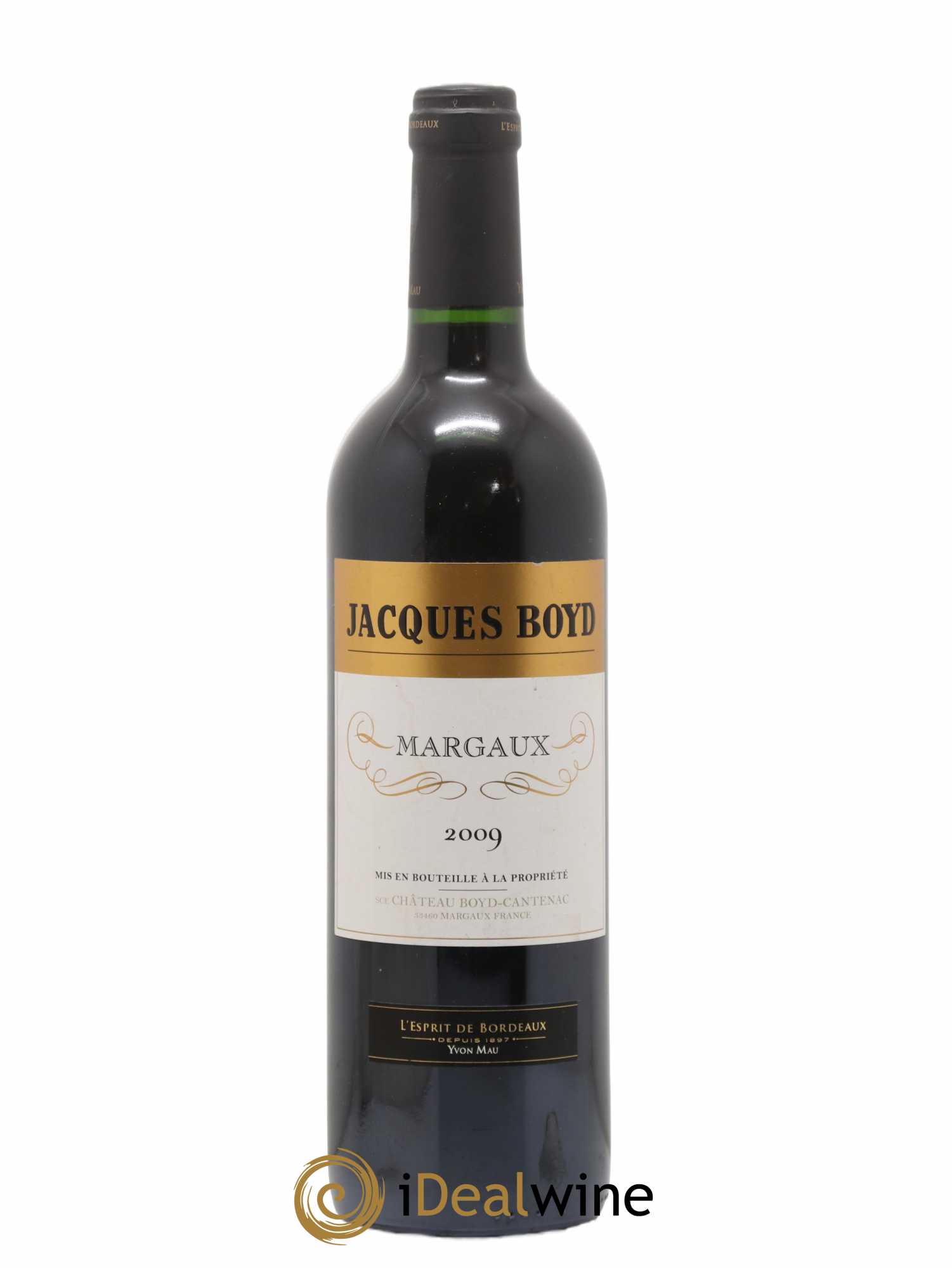 Bordeaux Margaux Jacques Boyd 2009 - Lot de 1 bouteille - 0