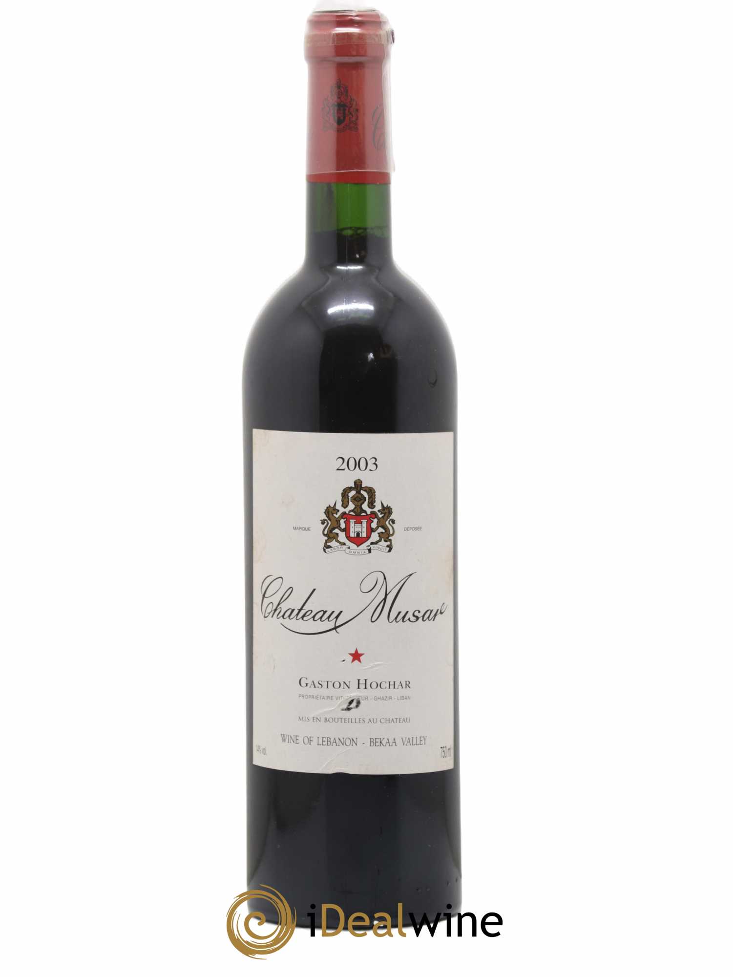 Château Musar Serge Hochar 2003 - Lot de 1 bouteille - 0