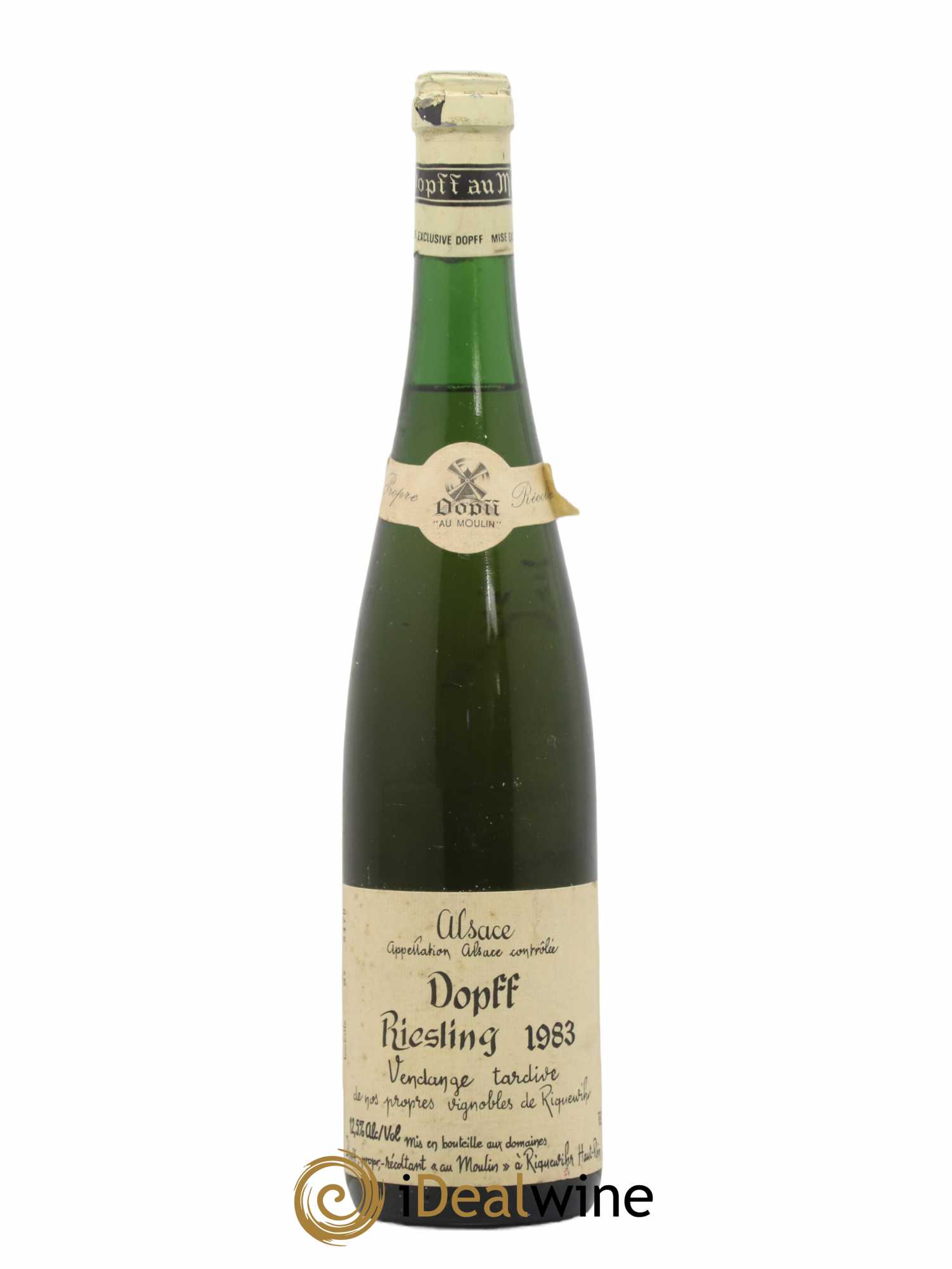 Riesling Vendanges Tardives Domaine Dopff 1983 - Lotto di 1 bottiglia - 0