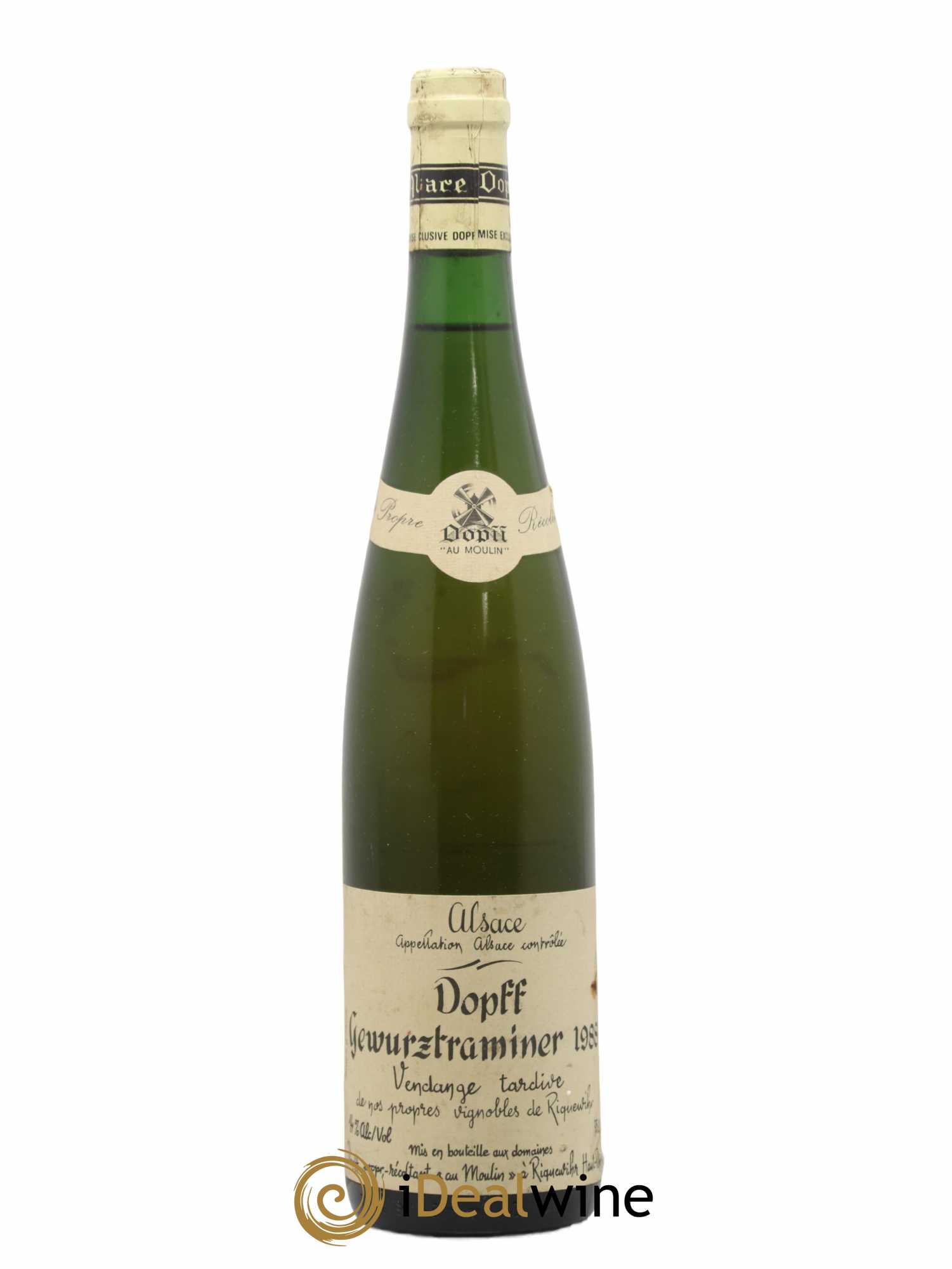 Gewurztraminer Vendanges Tardives Domaine Dopff 1988 - Posten von 1 Flasche - 0