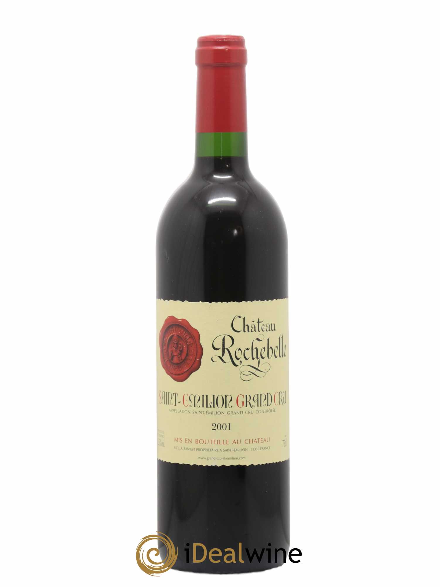 Château Rochebelle Grand Cru Classé 2001 - Lot de 1 bouteille - 0