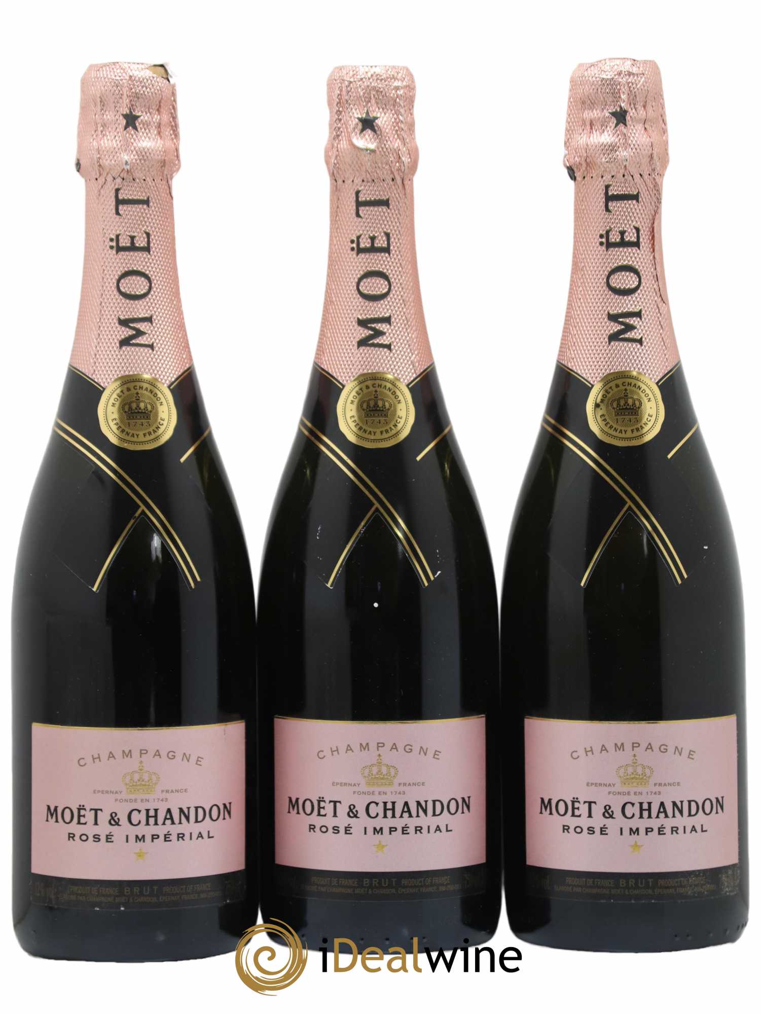 Impérial Brut Moët et Chandon - Lot de 3 bouteilles - 0