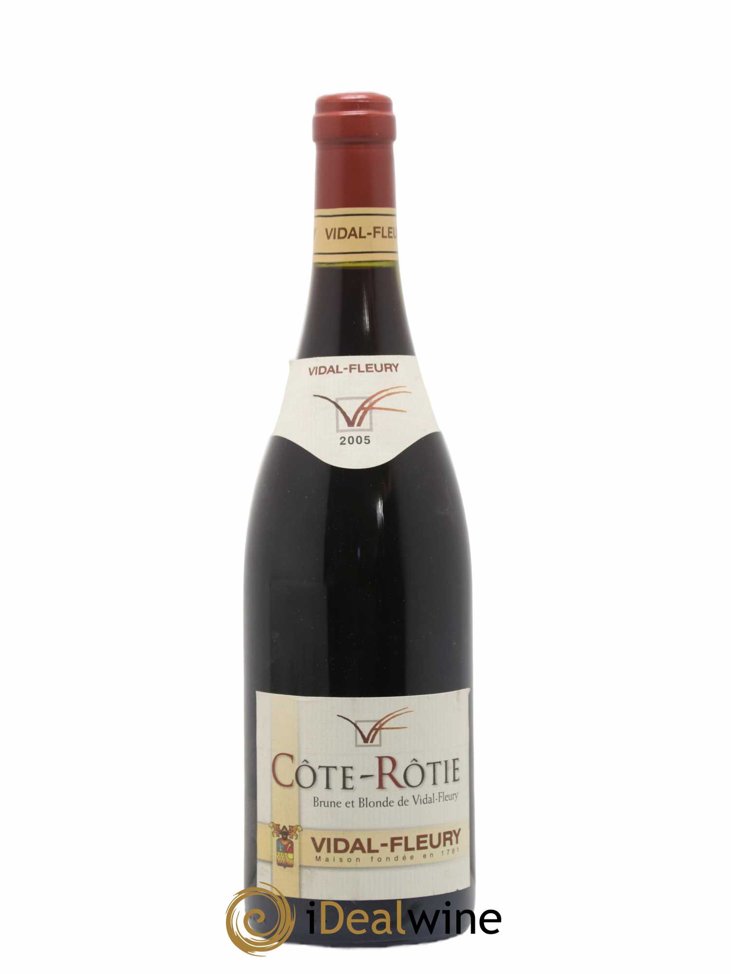 Côte-Rôtie Brune et Blonde Vidal Fleury 2005 - Lot de 1 bouteille - 0