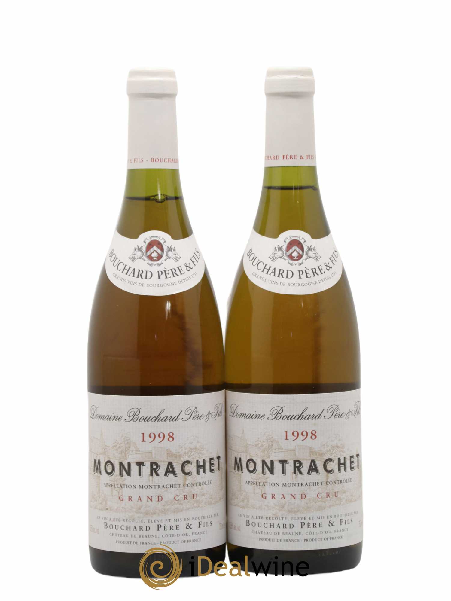 Montrachet Grand Cru Bouchard Père & Fils 1998 - Lot de 2 bouteilles - 0
