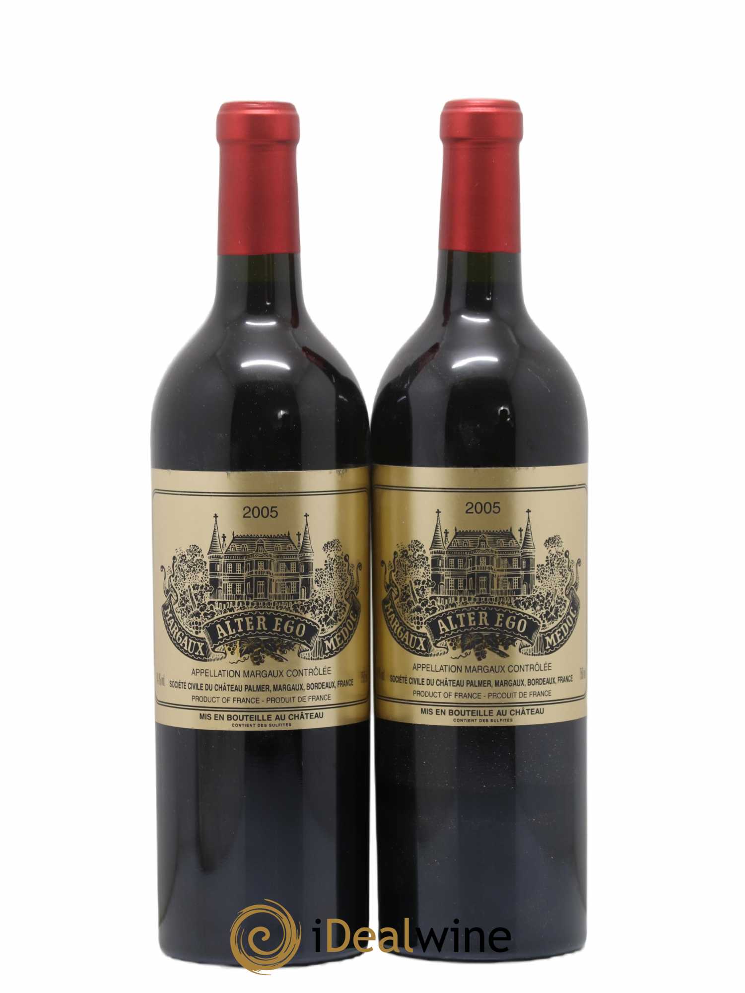 Alter Ego de Palmer Second Vin 2005 - Lot de 2 bouteilles - 0
