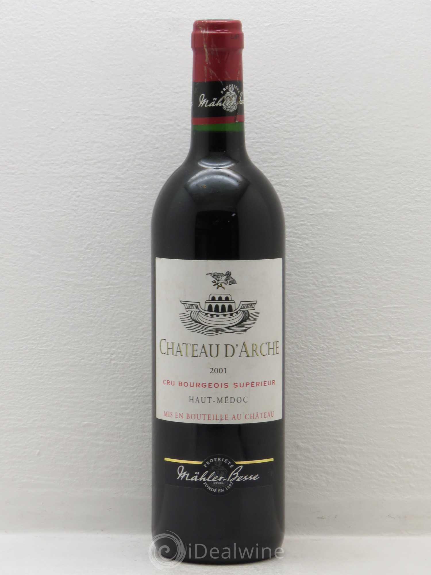 Haut Médoc Château d'Arche 2001 - Lot de 1 bouteille - 0