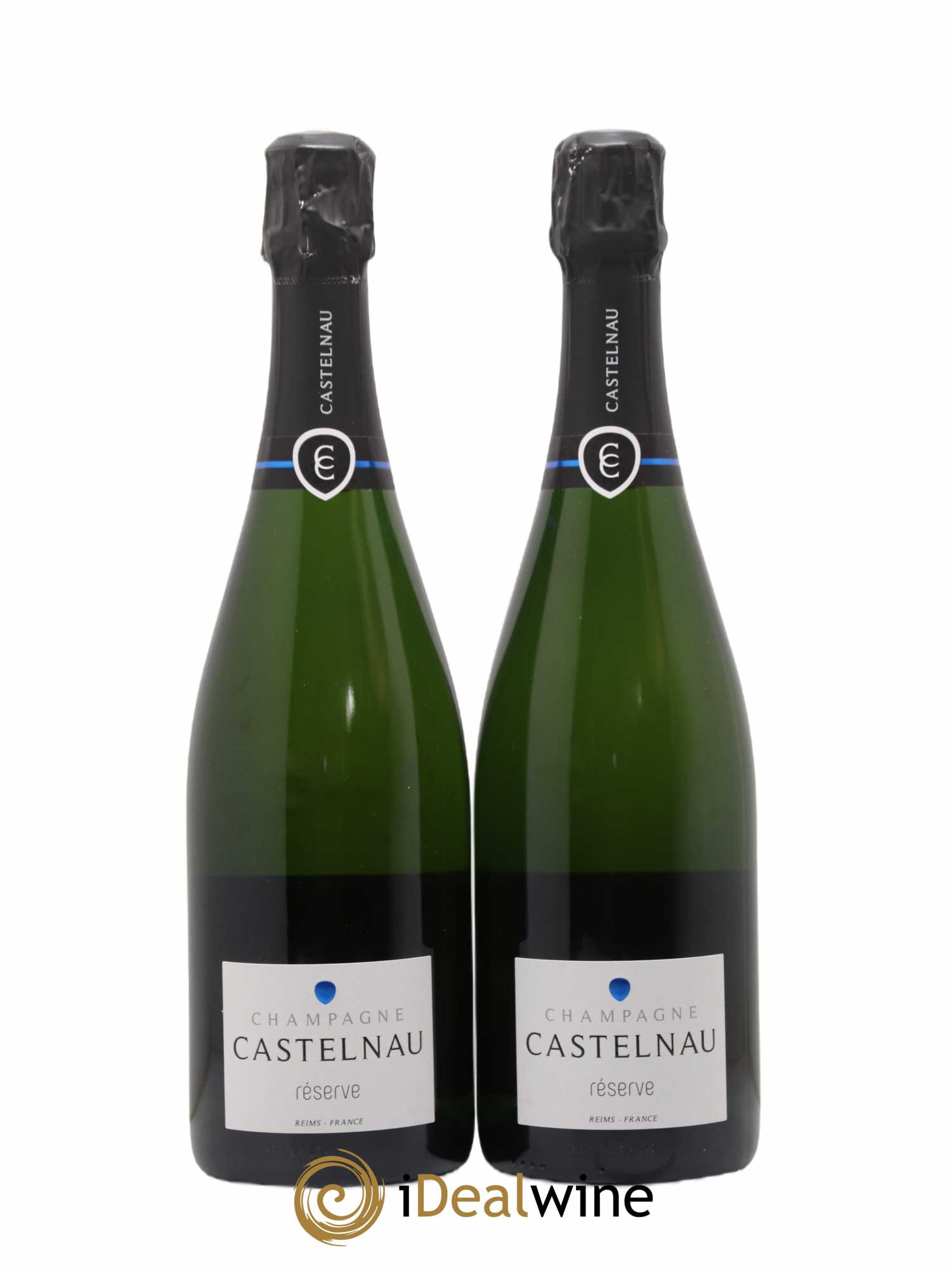Champagne Brut Reserve Castelnau - Lot de 2 bouteilles - 0