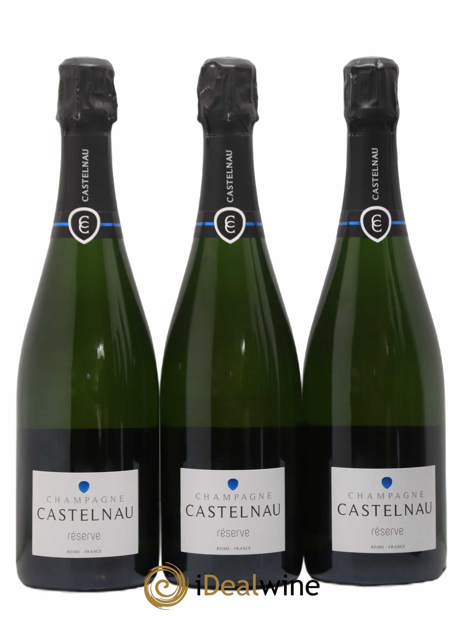 Champagne Brut Reserve Castelnau - Lot de 6 bouteilles - 1