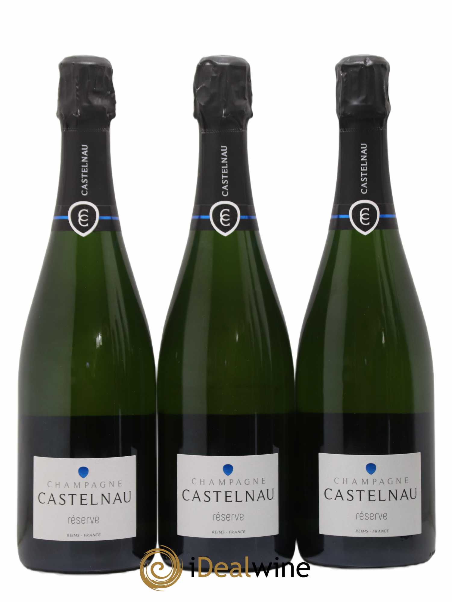 Champagne Brut Reserve Castelnau - Lot de 6 bouteilles - 2