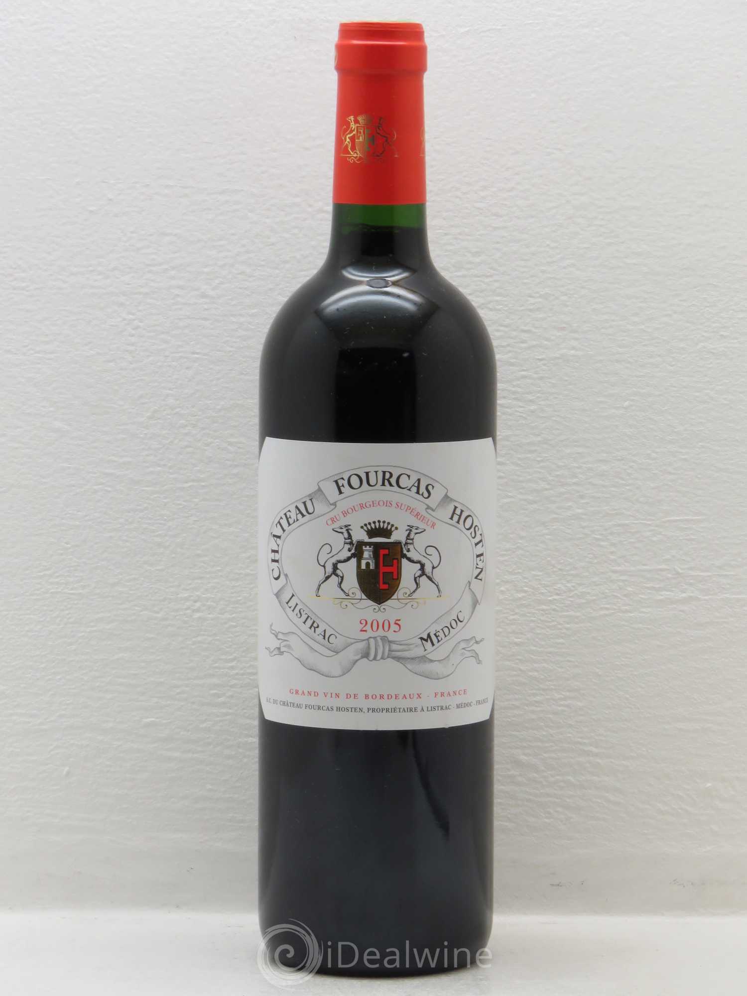 Château Fourcas Hosten Cru Bourgeois 2005 - Lot de 1 bouteille - 0