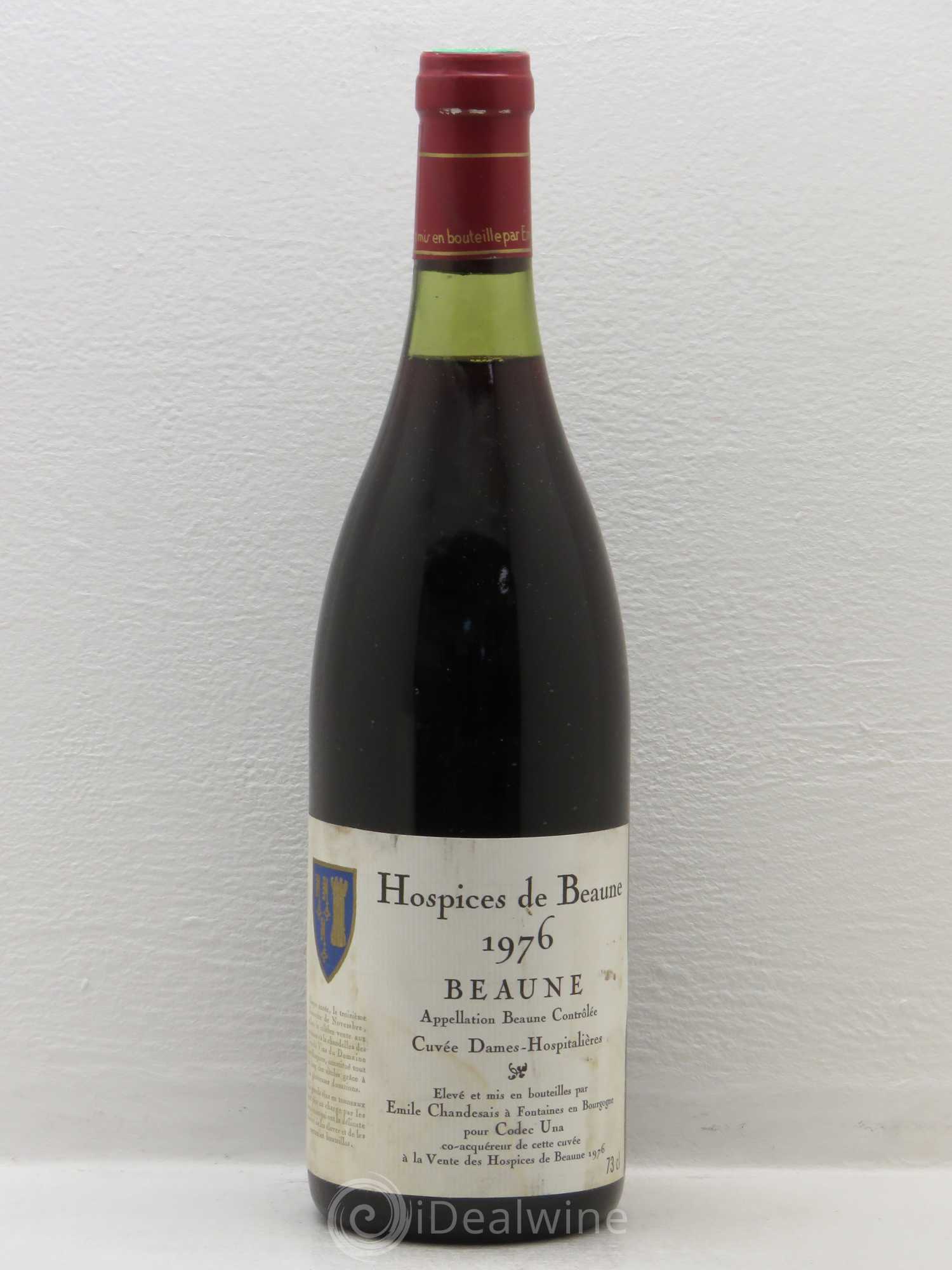 Beaune Hospices De Beaune Cuvee Dames Hospitalieres 1976 - Posten von 1 Flasche - 0
