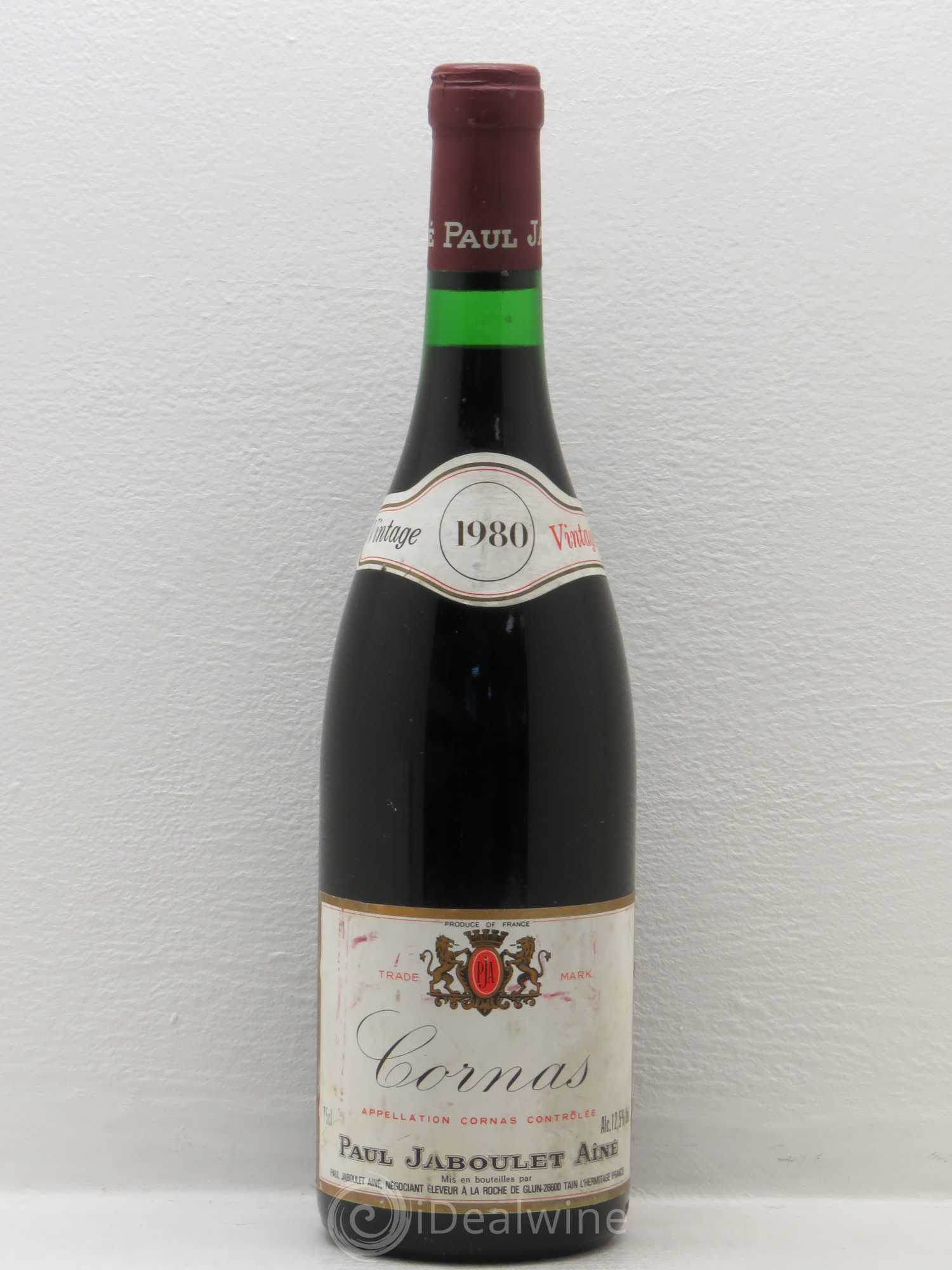 Cornas Paul Jaboulet Ainé 1980 - Lot de 1 bouteille - 0