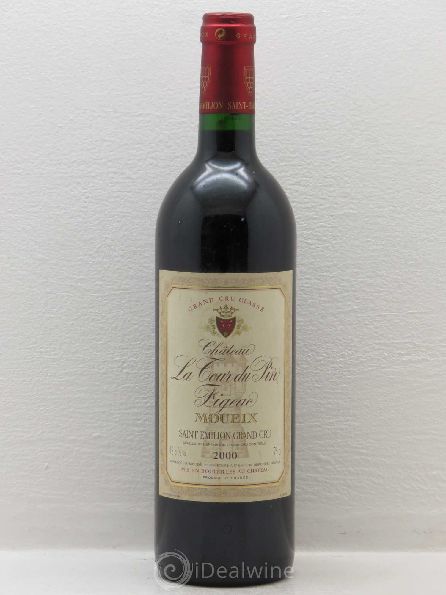 Château la Tour du Pin Figeac 2000 - Lot de 1 bouteille - 0