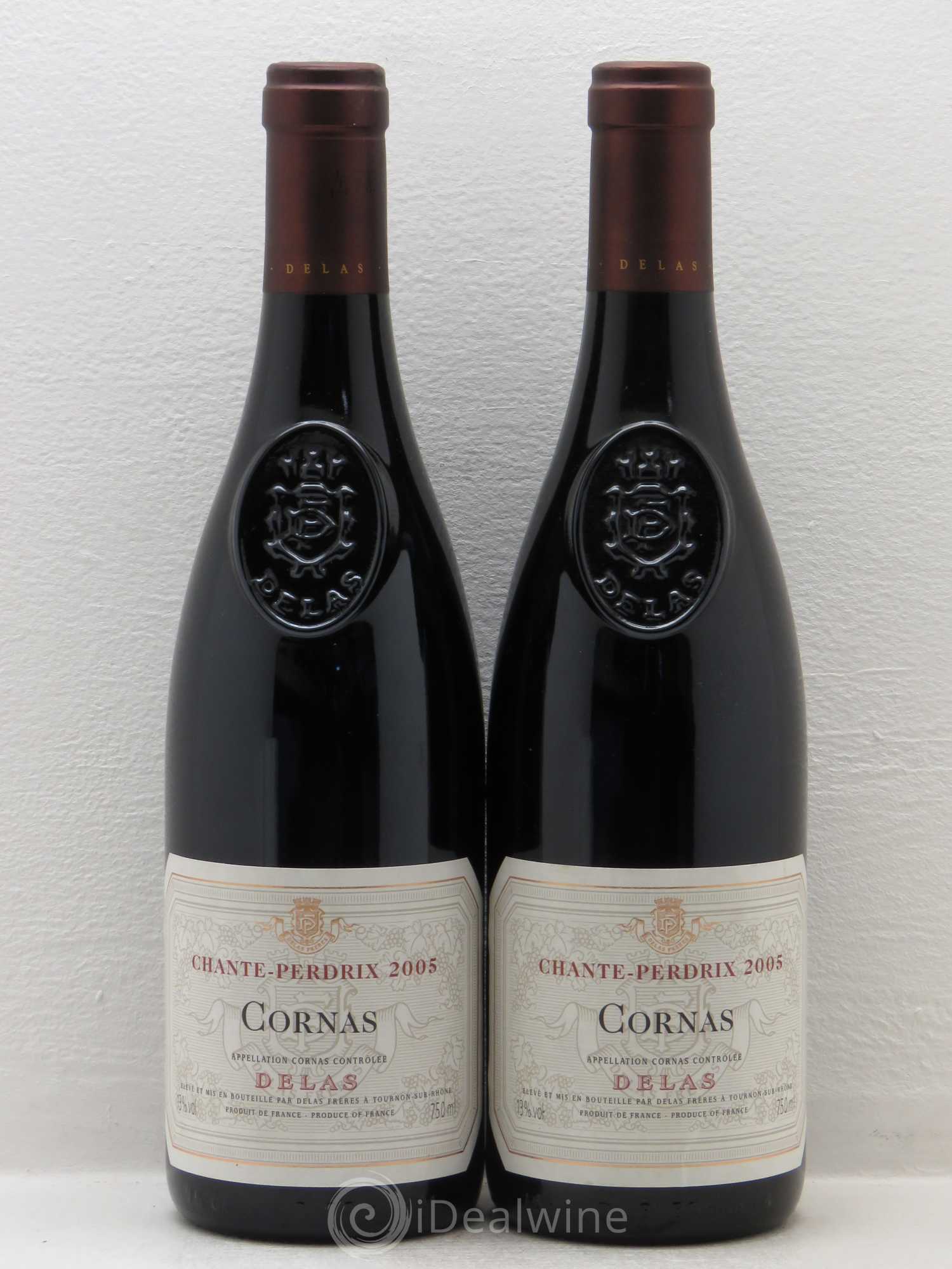 Cornas Delas Freres Chante Perdrix 2005 - Posten von 2 Flaschen - 0