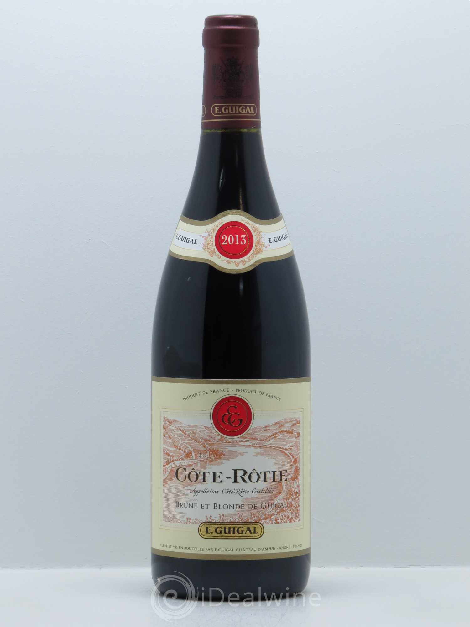 Côte-Rôtie Côtes Brune et Blonde Guigal 2013 - Lot de 1 bouteille - 0