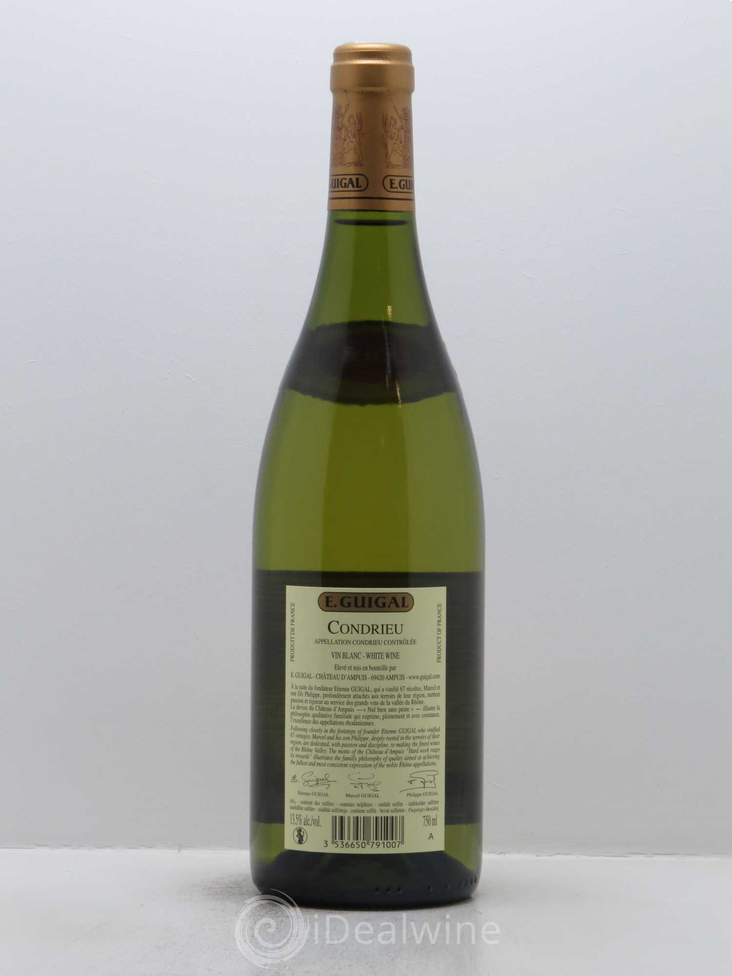 Condrieu Guigal 2016 - Lot de 1 bouteille - 1