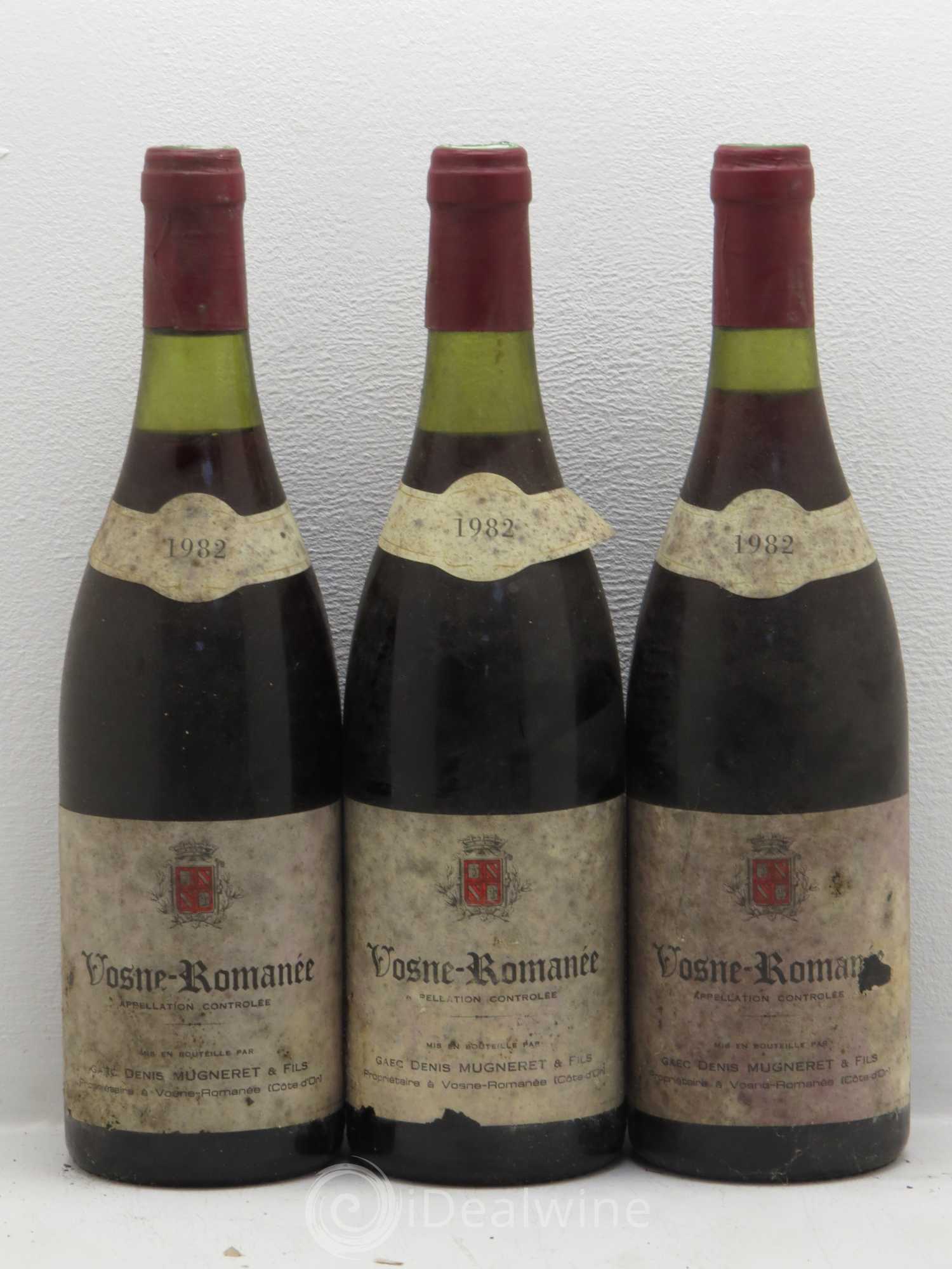 Vosne-Romanée Denis Mugneret 1982 - Lot de 6 bouteilles - 2