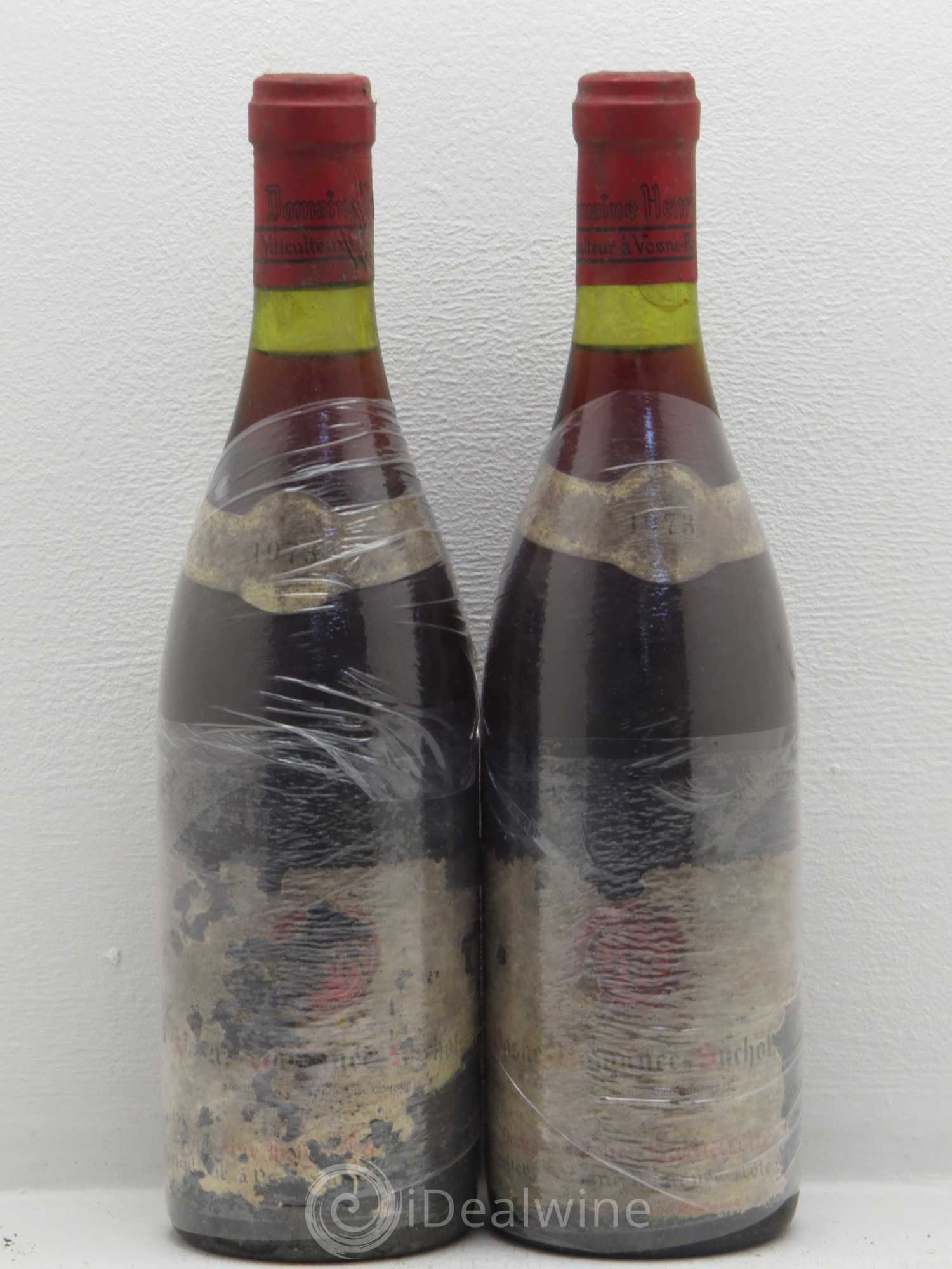 Vosne-Romanée 1er Cru Les Suchots Lamarche (Domaine) Henri Lamarche 1973 - Lot de 2 bouteilles - 0