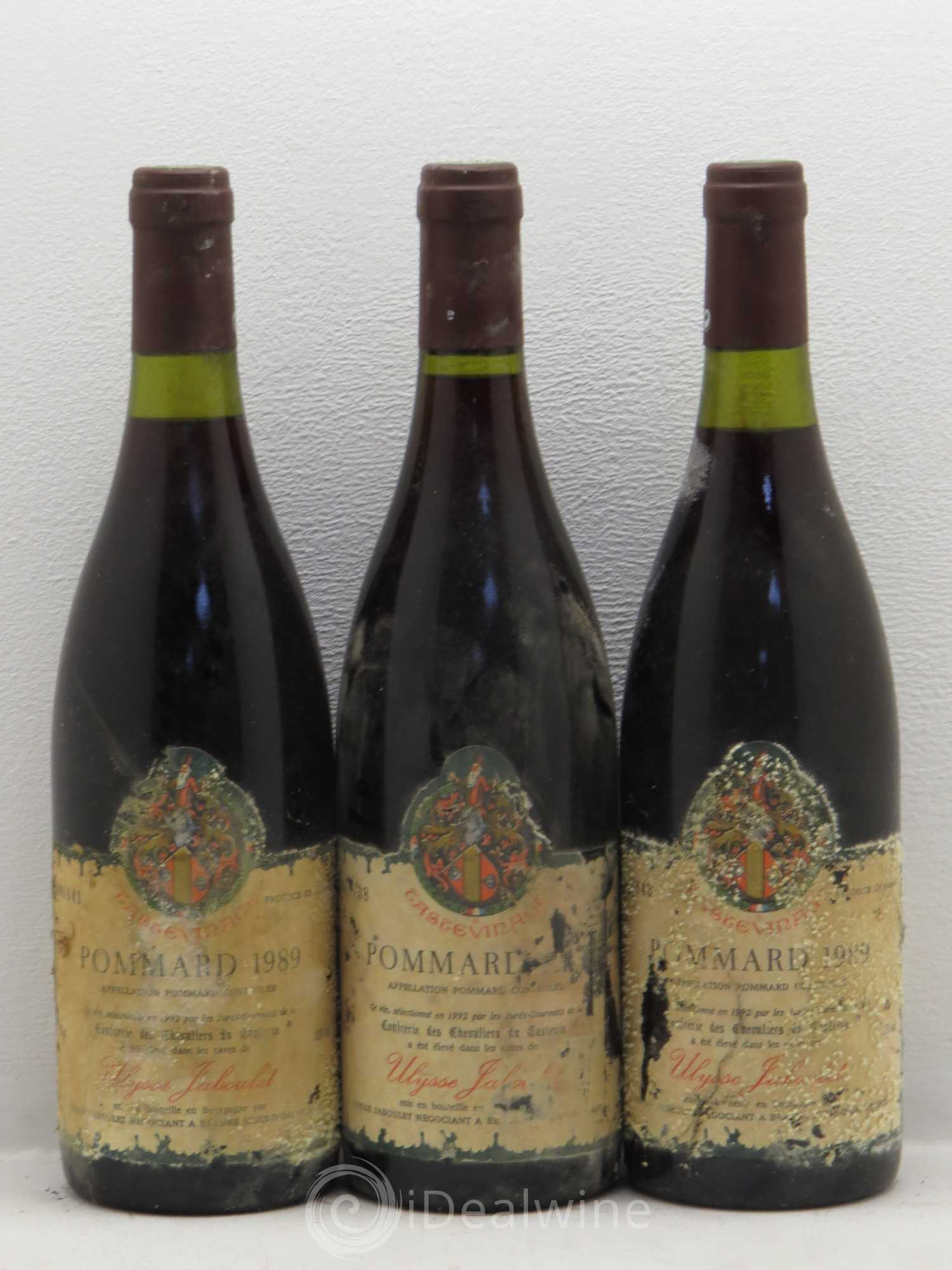 Pommard Tastevin U Jaboulet 1989 - Posten von 6 Flaschen - 2