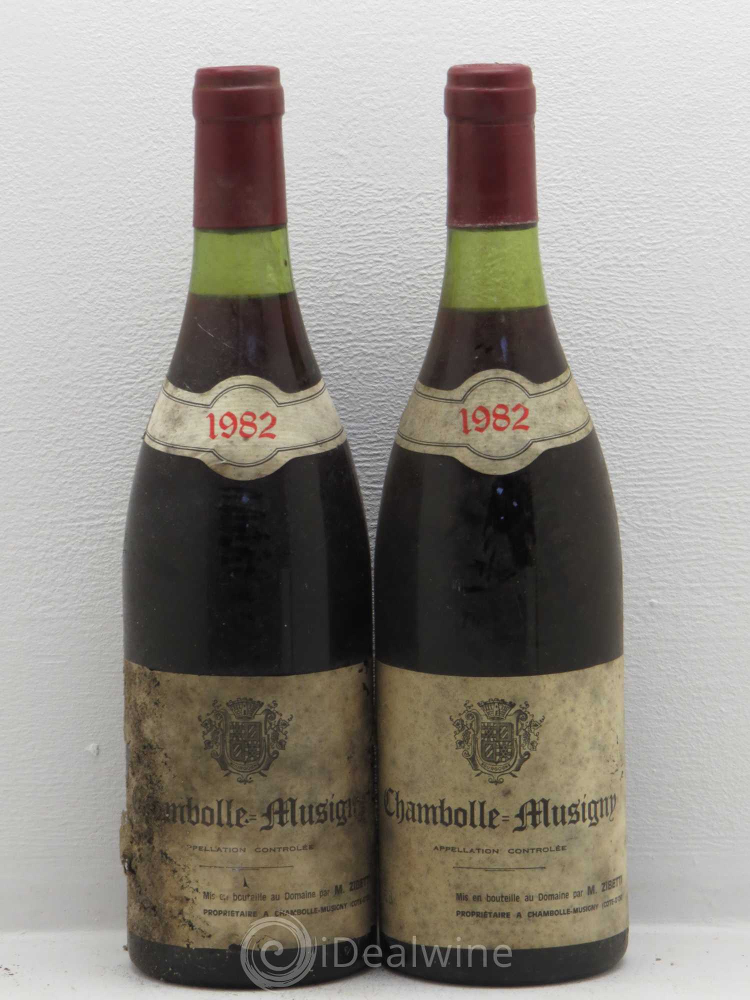 Chambolle-Musigny M Zibetti 1982 - Posten von 2 Flaschen - 0