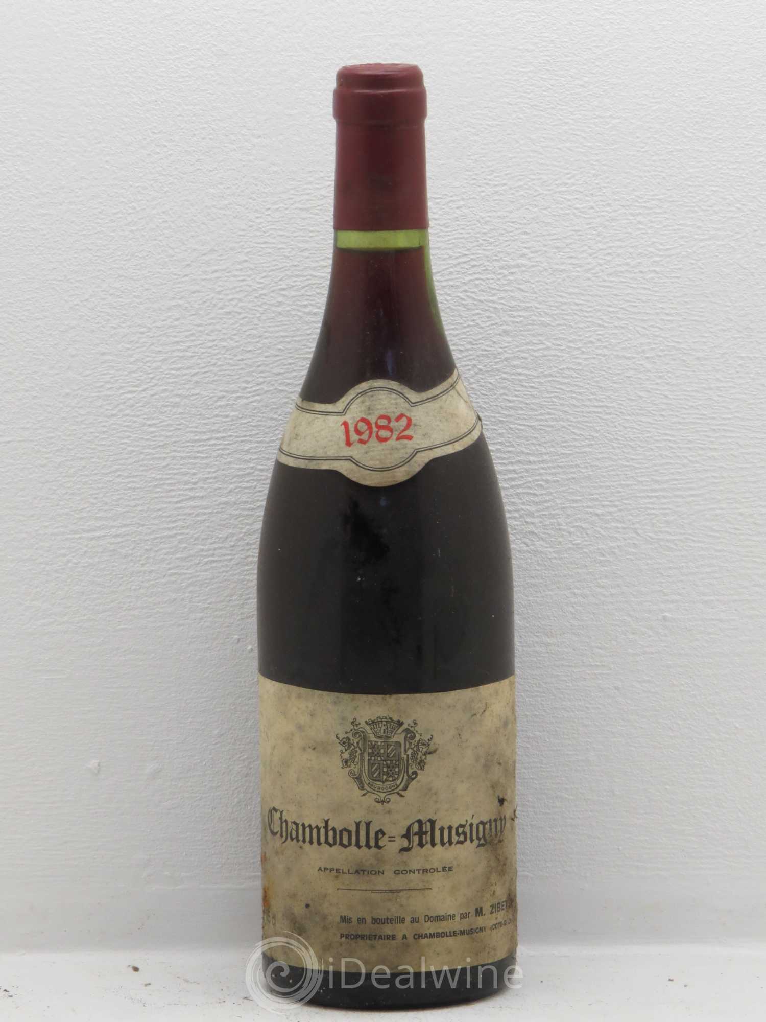 Chambolle-Musigny M Zibetti 1982 - Lot de 1 bouteille - 0