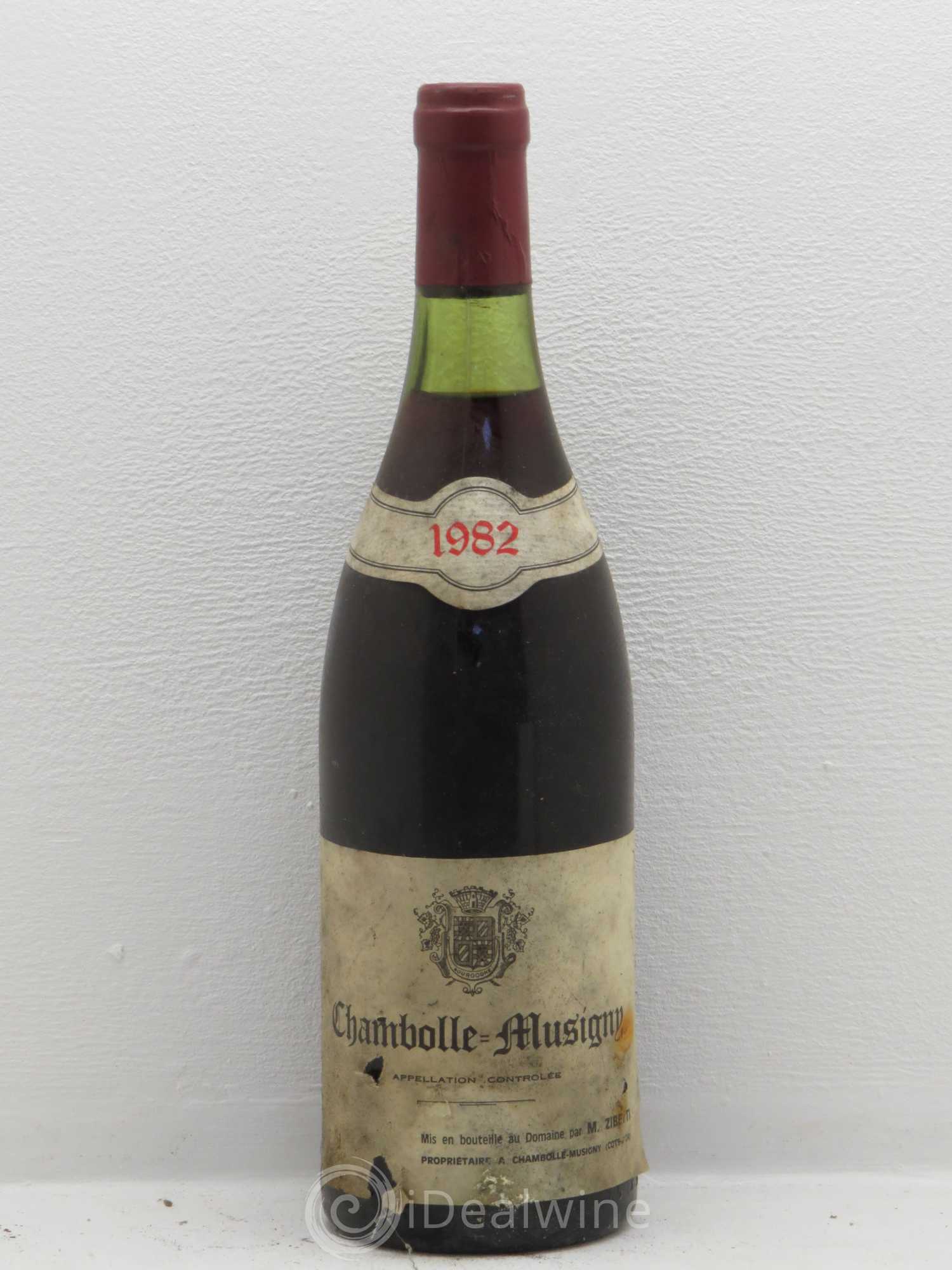 Chambolle-Musigny M Zibetti 1982 - Posten von 1 Flasche - 0