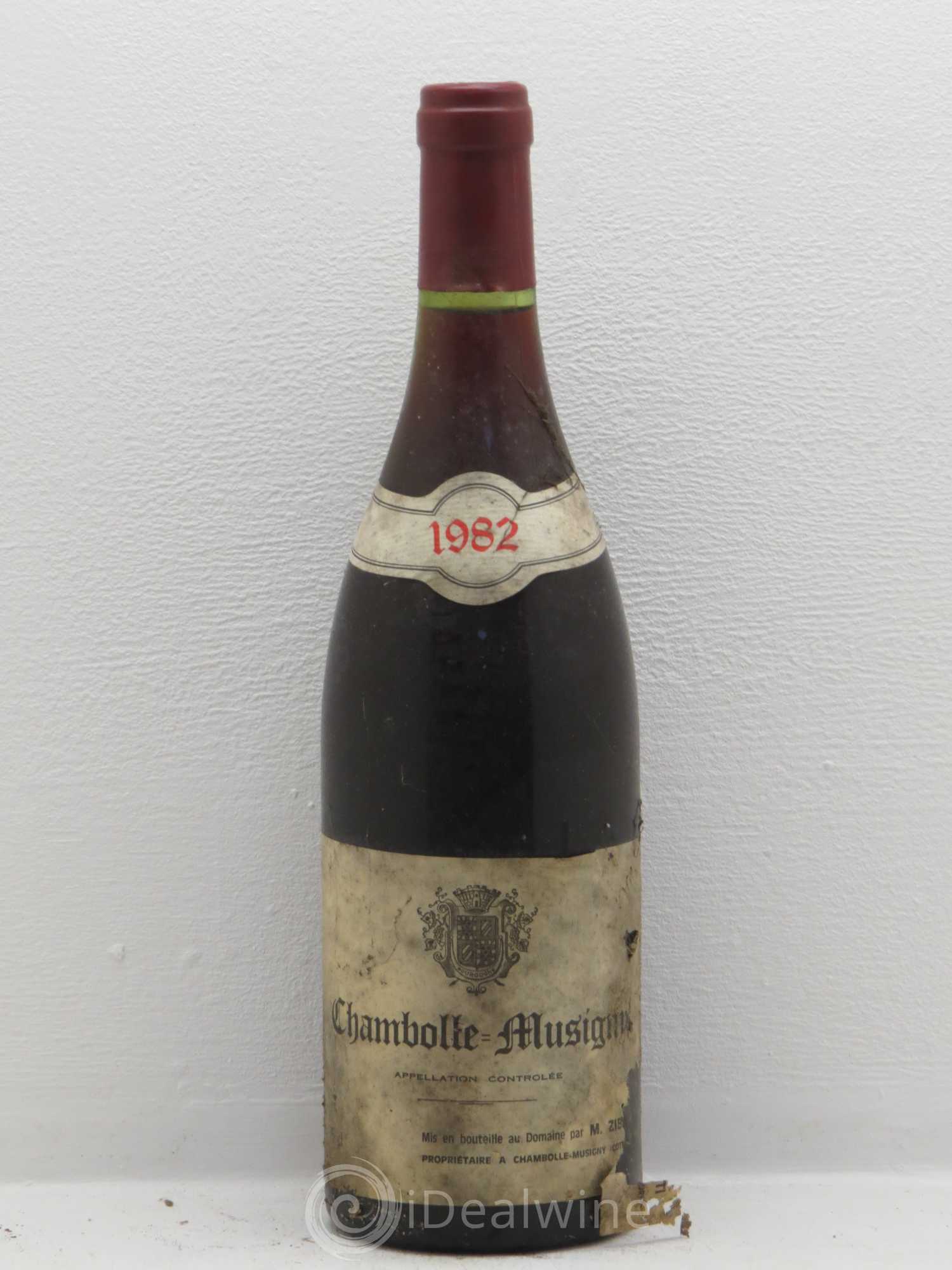 Chambolle-Musigny M Zibetti 1982 - Posten von 1 Flasche - 0
