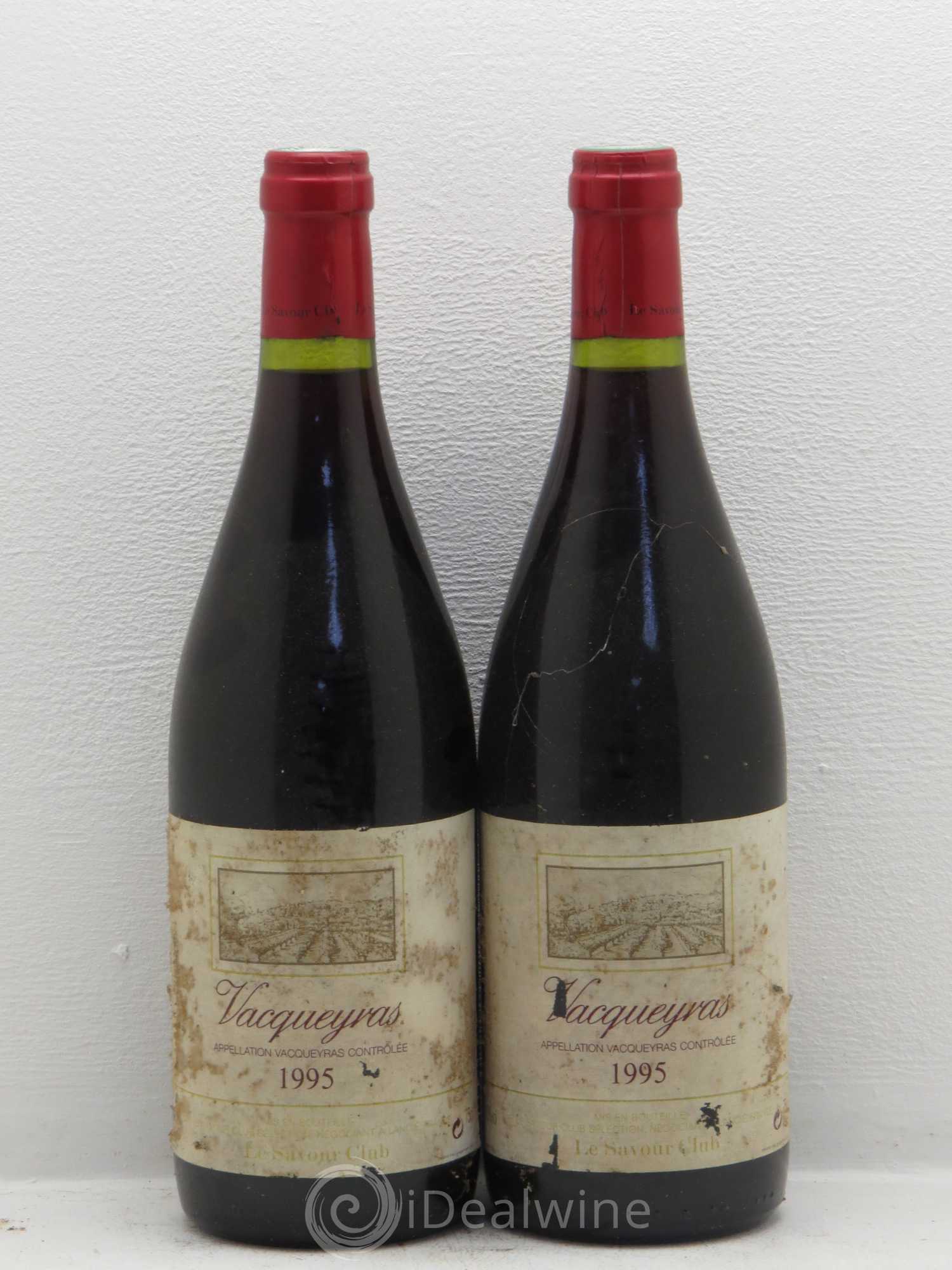 Vacqueyras Savour Club 1995 - Lot de 2 bouteilles - 0