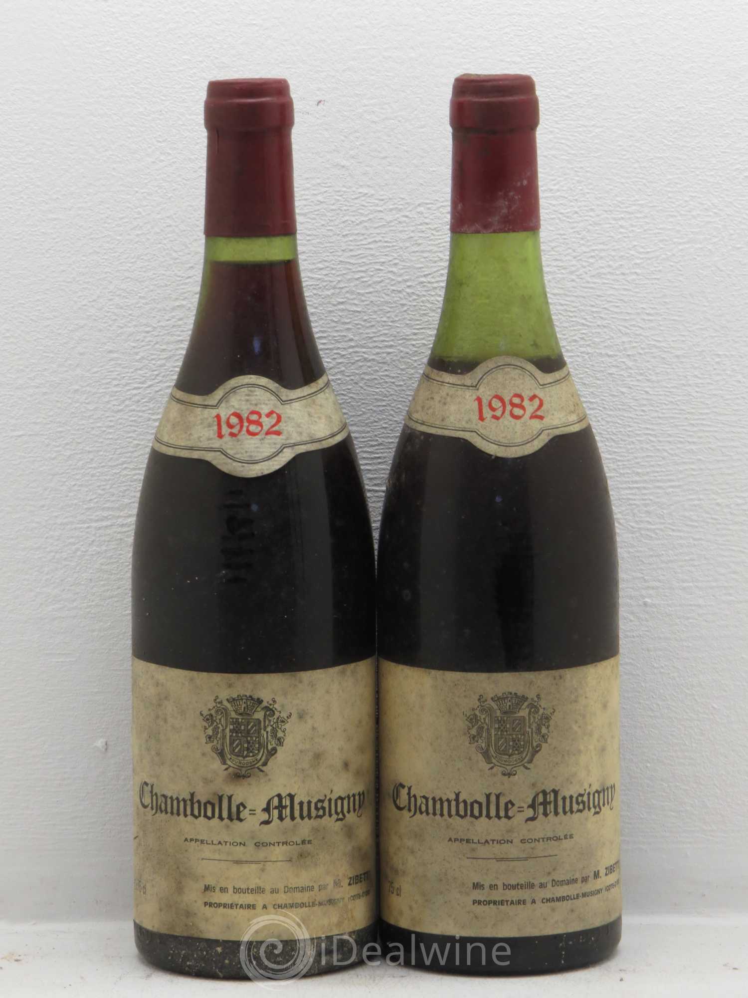 Chambolle-Musigny M Zibetti 1982 - Posten von 2 Flaschen - 0
