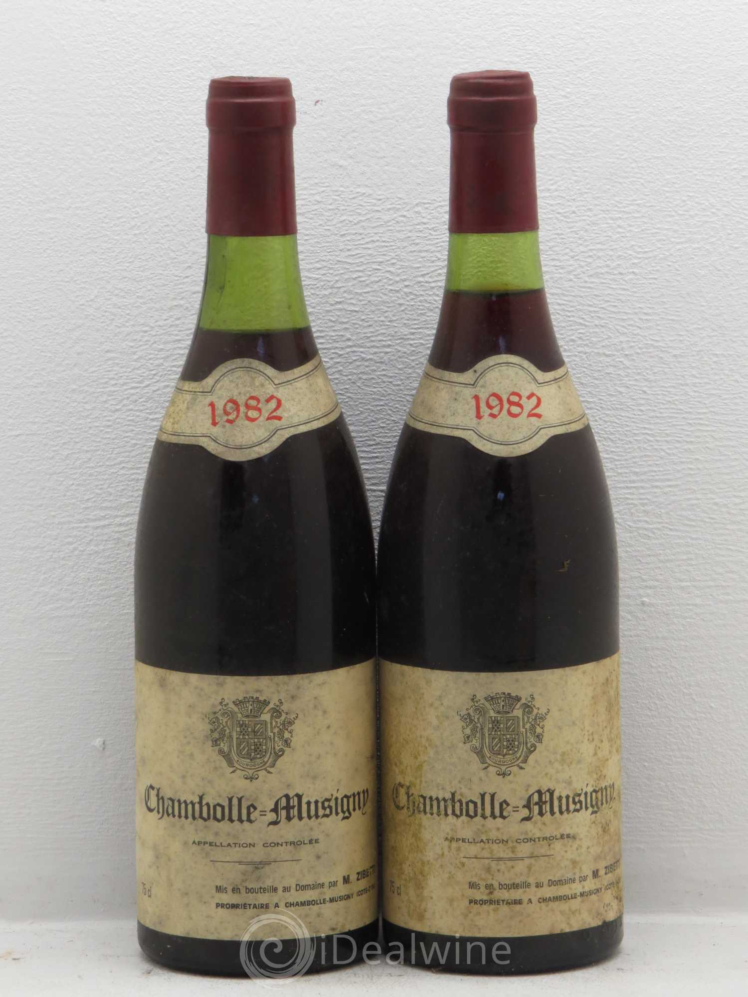 Chambolle-Musigny M Zibetti 1982 - Posten von 2 Flaschen - 0