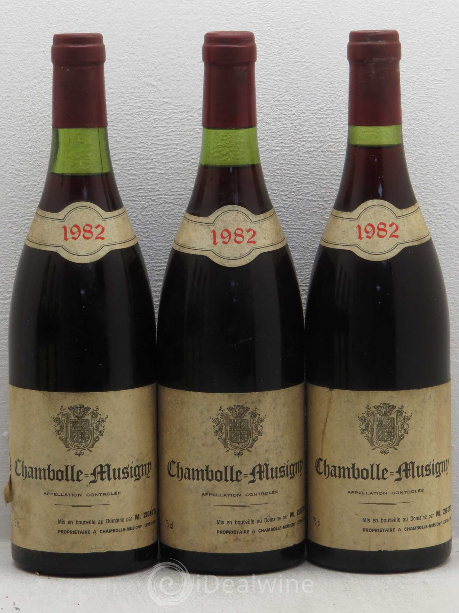 Chambolle-Musigny 1982 - Posten von 6 Flaschen - 1