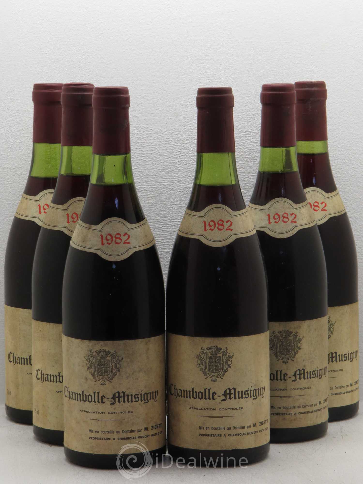 Chambolle-Musigny 1982 - Posten von 6 Flaschen - 0