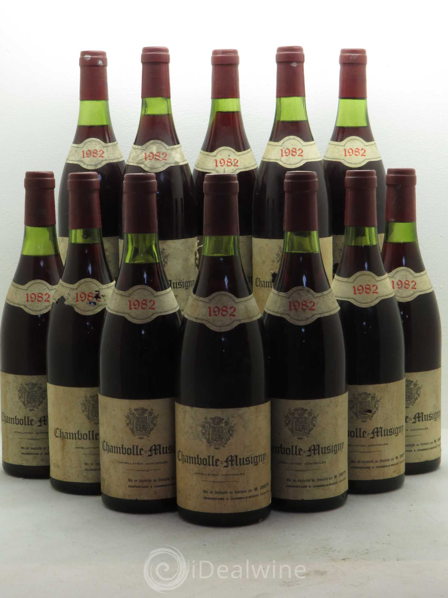 Chambolle-Musigny 1982 - Posten von 12 Flaschen - 0