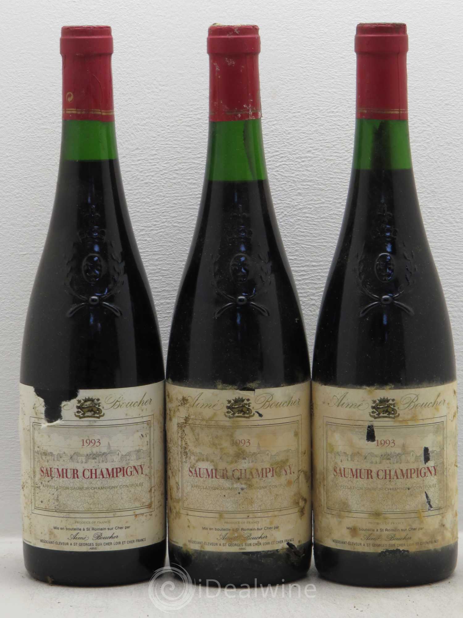 Saumur-Champigny Aime Boucher 1993 - Lot de 6 bouteilles - 2