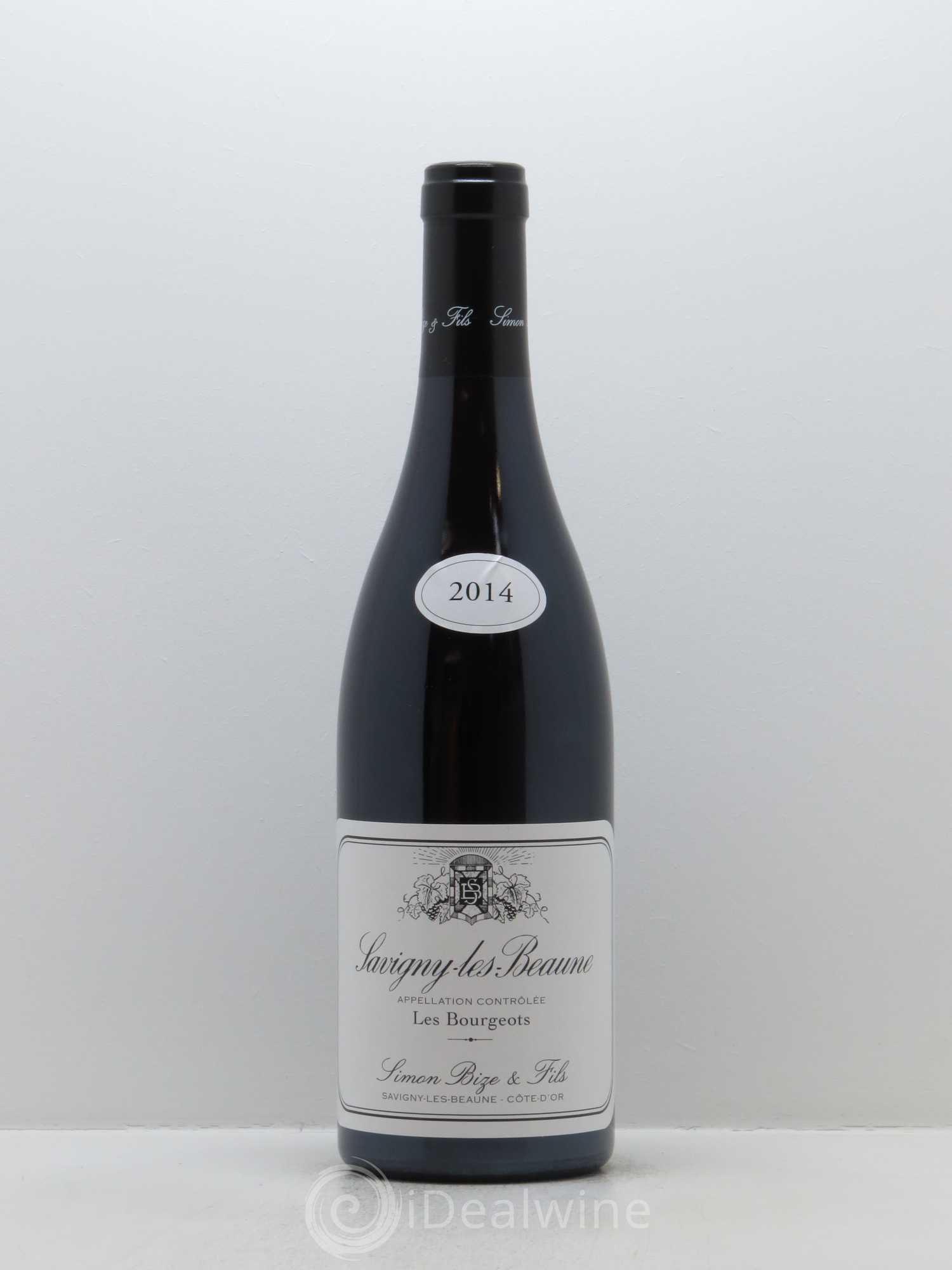 Savigny-lès-Beaune Les Bourgeots Simon Bize & Fils 2014 - Lot de 1 bouteille - 0