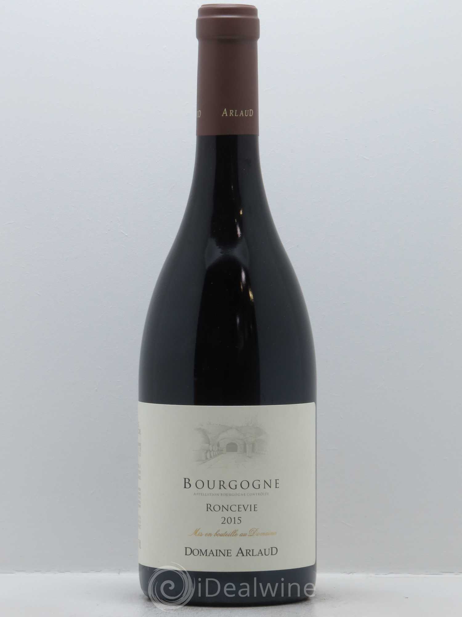 Bourgogne Roncevie Arlaud 2015 - Lot de 1 bouteille - 0
