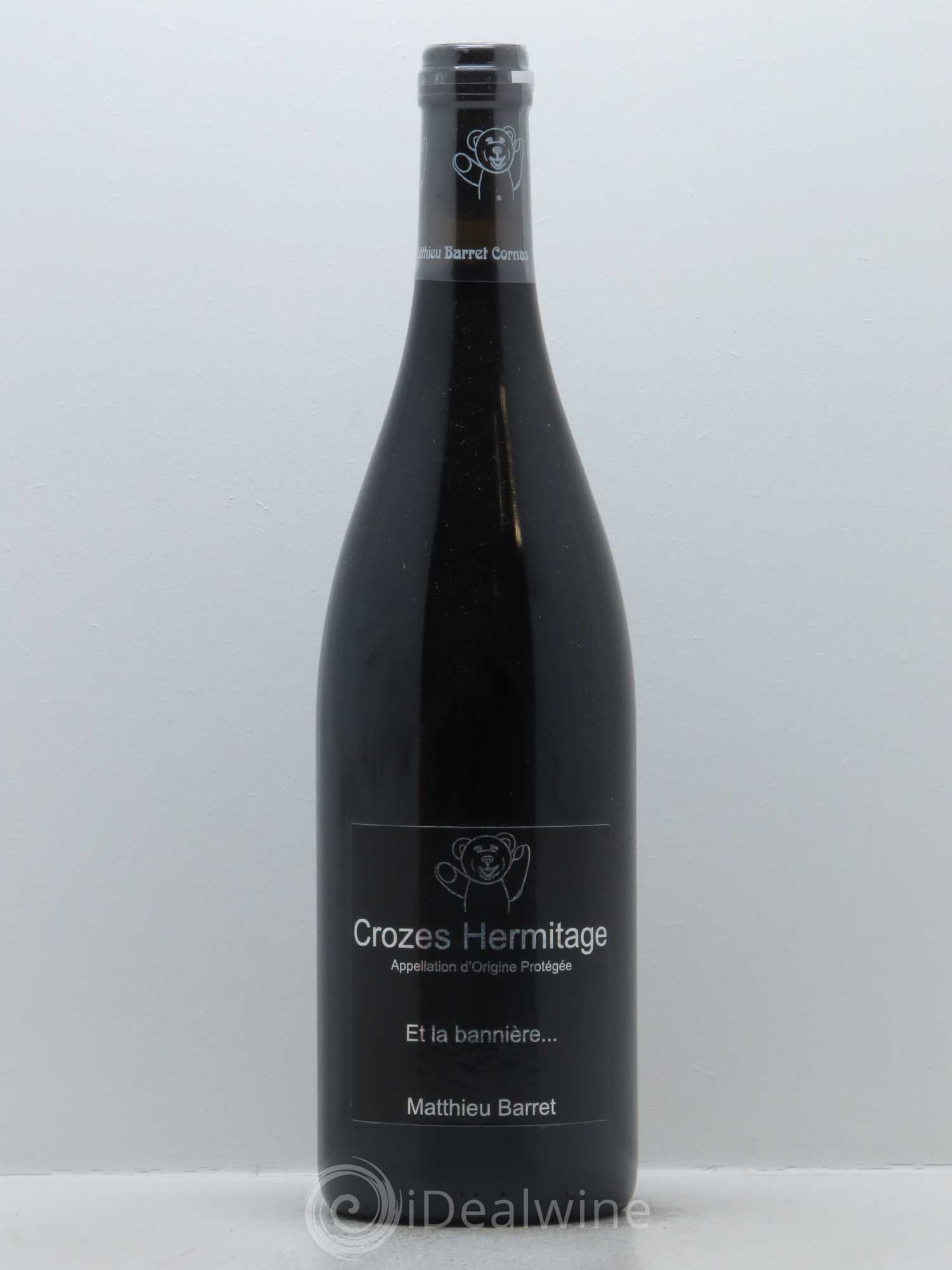 Crozes-Hermitage Et la Bannière Coulet (Domaine du) - Matthieu Barret 2016 - Lot de 1 bouteille - 0