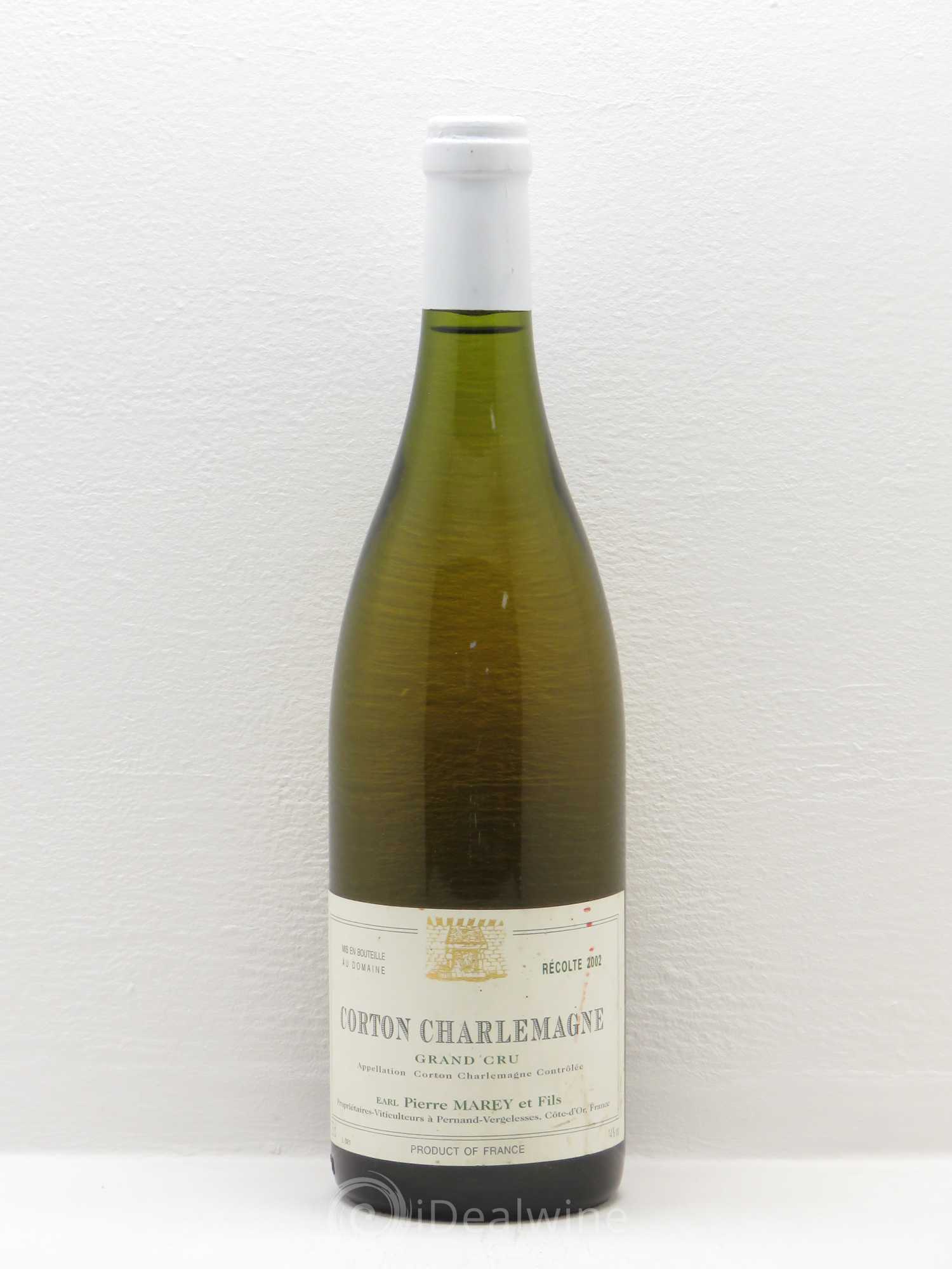 Corton-Charlemagne Grand Cru P. Marey 2002 - Posten von 1 Flasche - 0