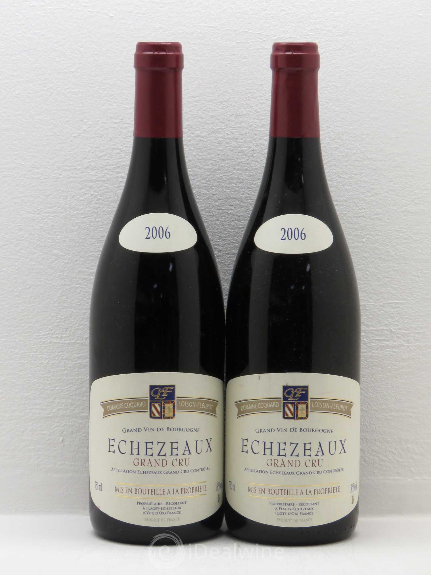 Echezeaux Grand Cru Coquard Loison 2006 - Lot de 2 bouteilles - 0