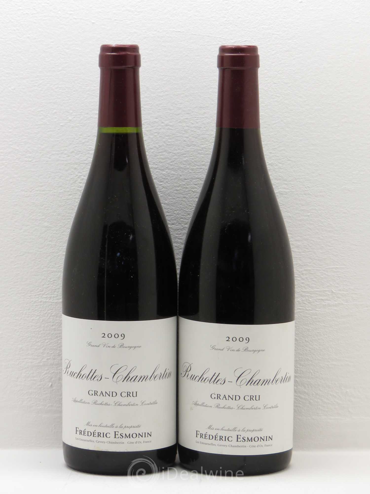 Ruchottes-Chambertin Grand Cru Frederic Esmonin 2009 - Lot de 2 bouteilles - 0