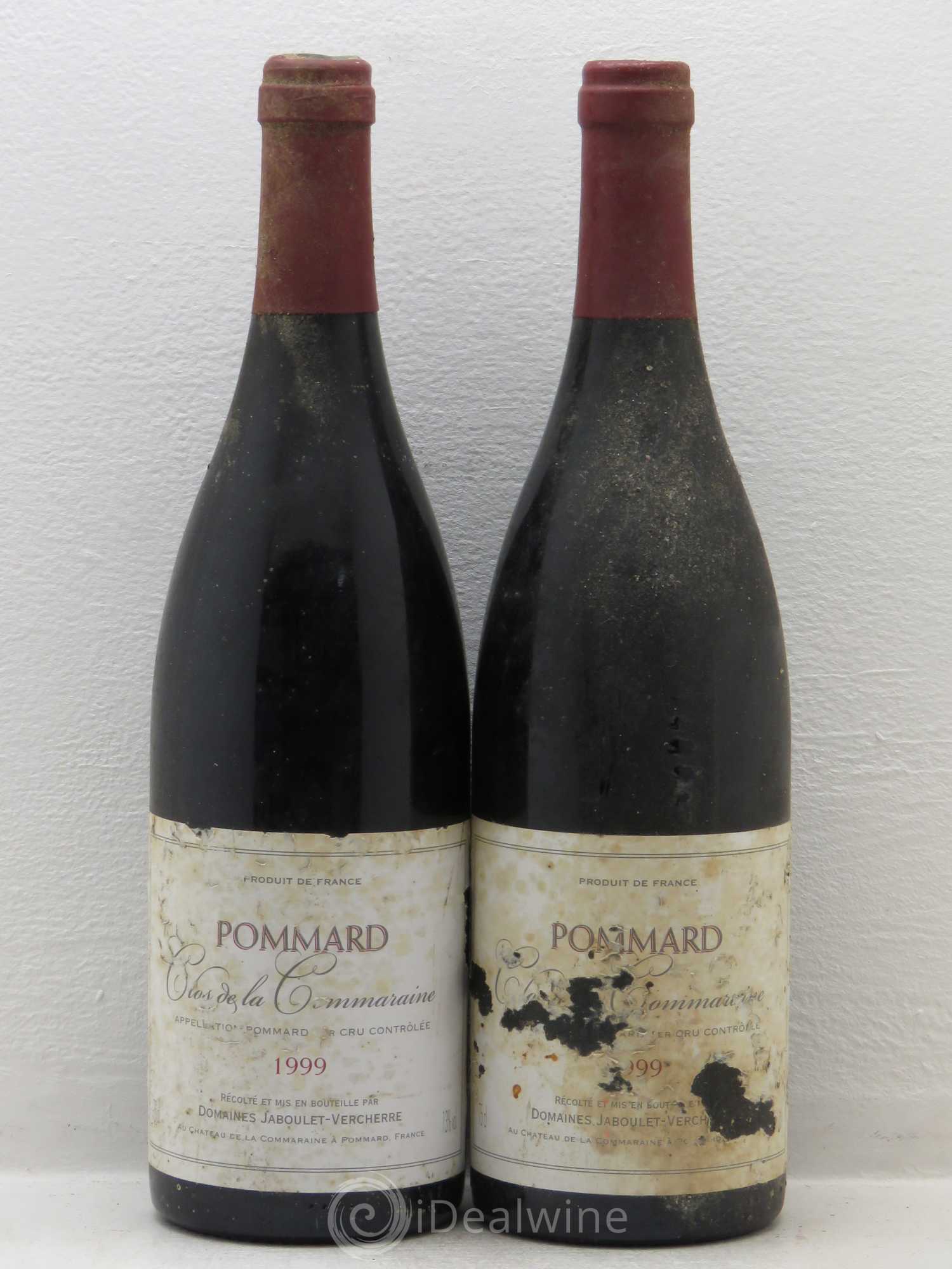 Pommard Clos de la Commaraine Jaboulet Vercherre 1999 - Posten von 2 Flaschen - 0