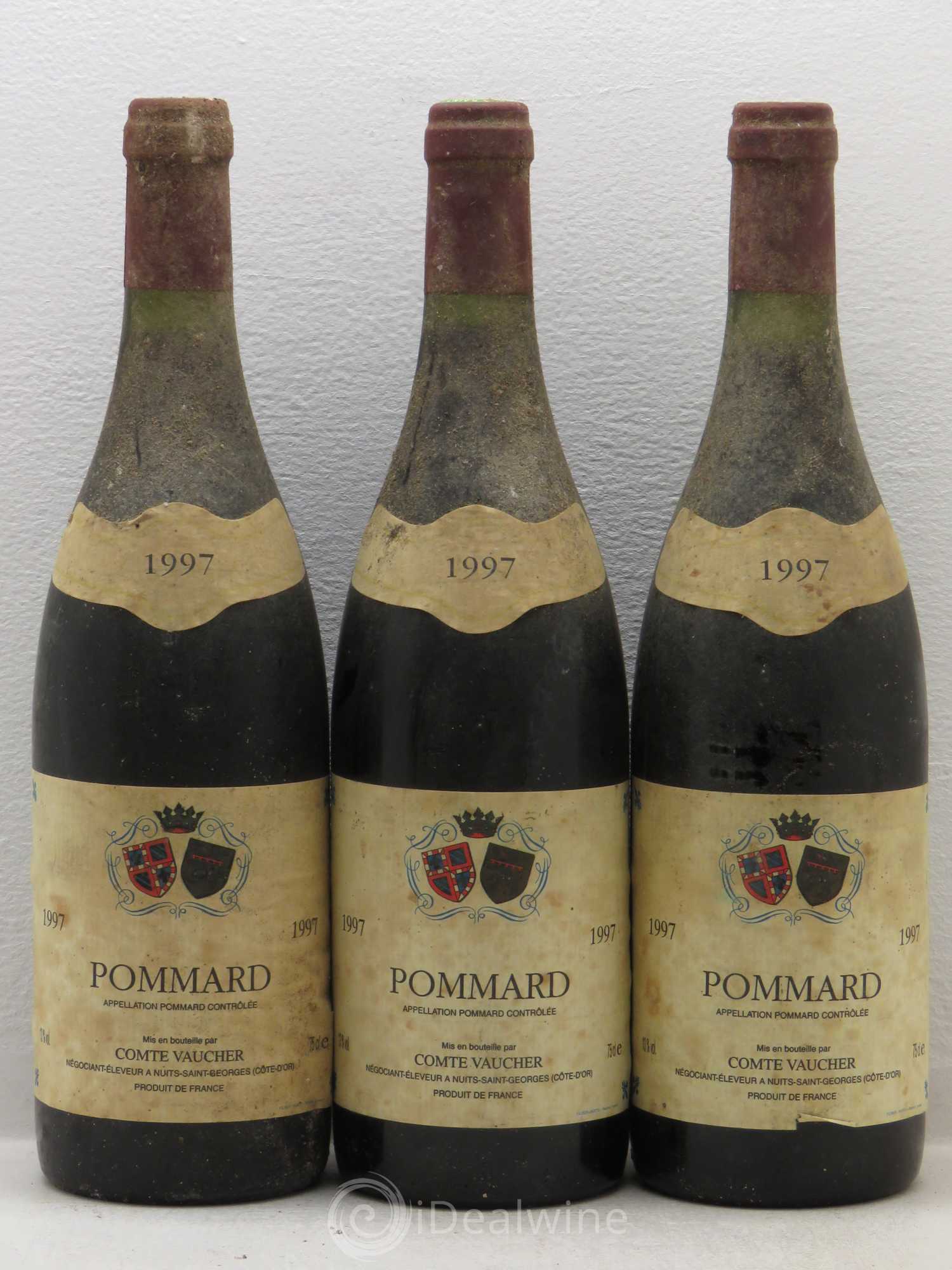 Pommard Comte Vaucher (sans prix de réserve) 1997 - Posten von 5 Flaschen - 1