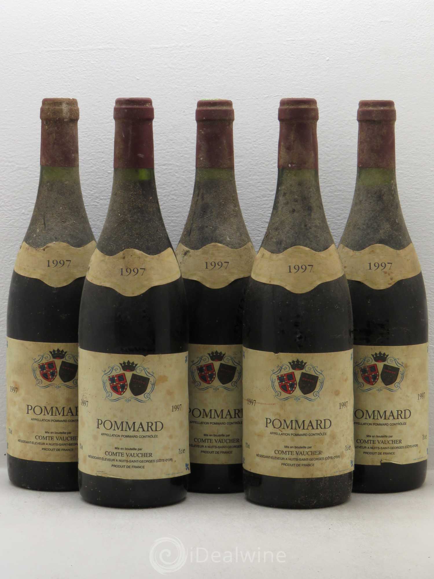 Pommard Comte Vaucher (sans prix de réserve) 1997 - Posten von 5 Flaschen - 0