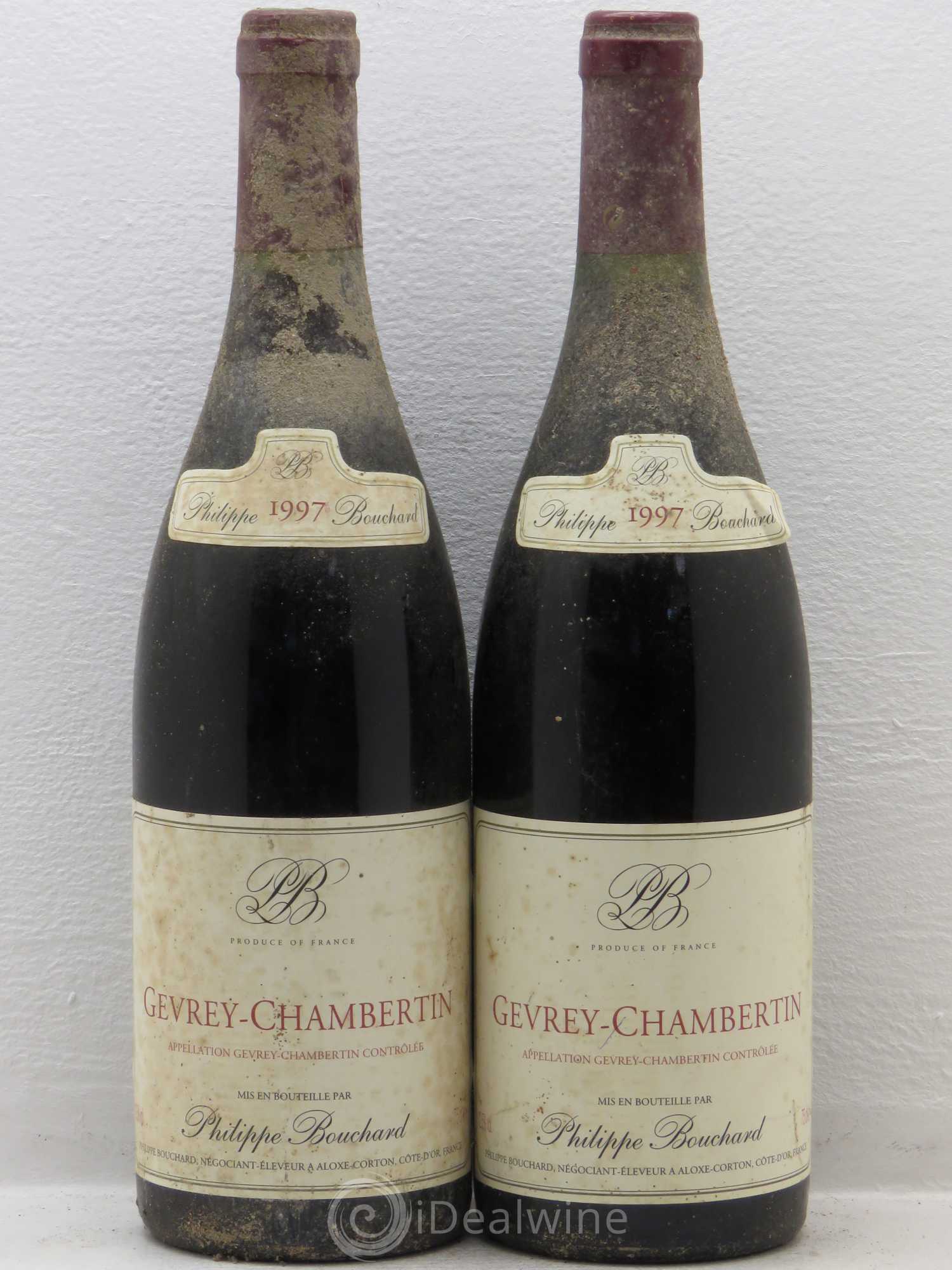 Gevrey-Chambertin Philippe Bouchard 1997 - Lot de 4 bouteilles - 2